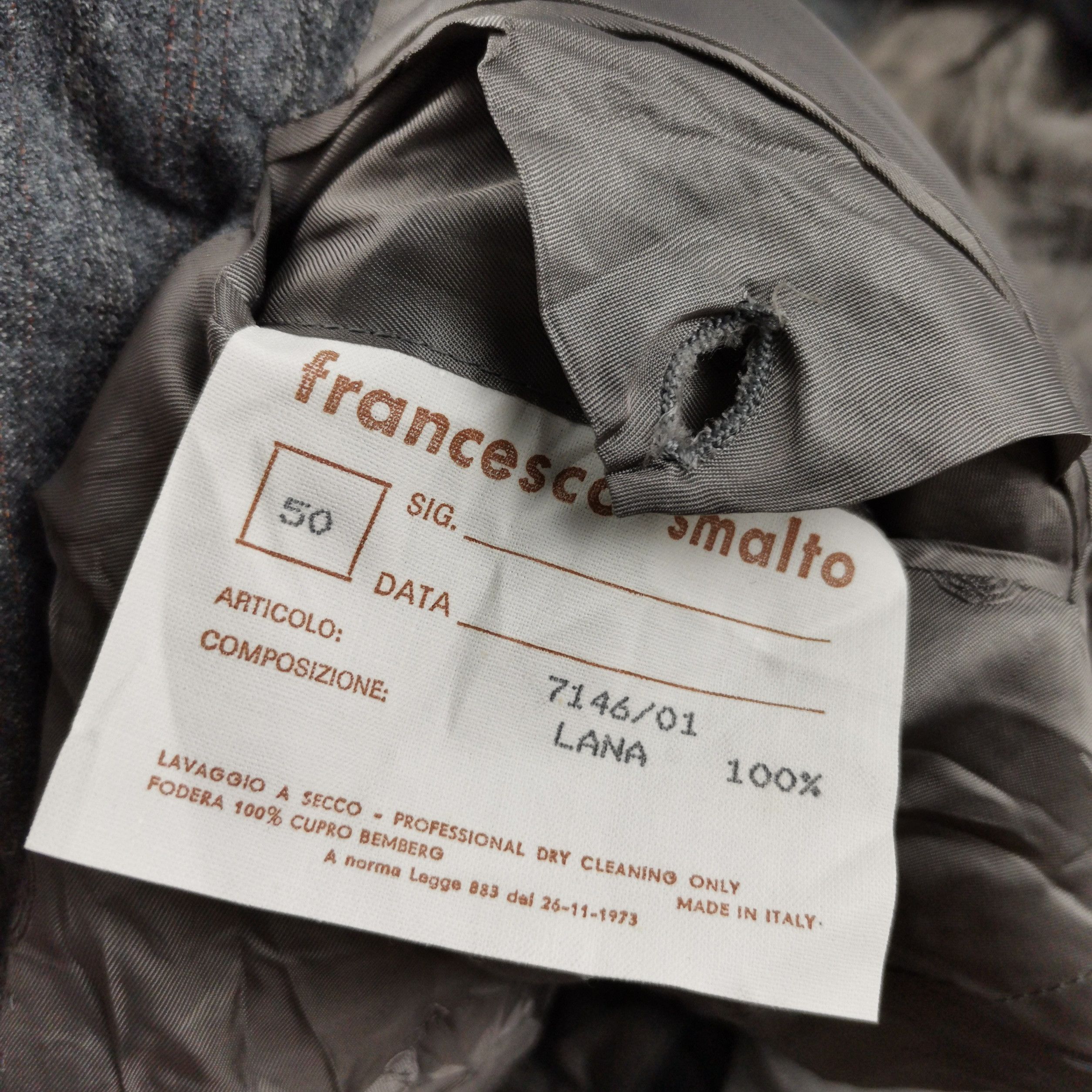 Francesco Smalto Francesco Smalto Luxury Wool Blazer Size 38R - 6 Thumbnail