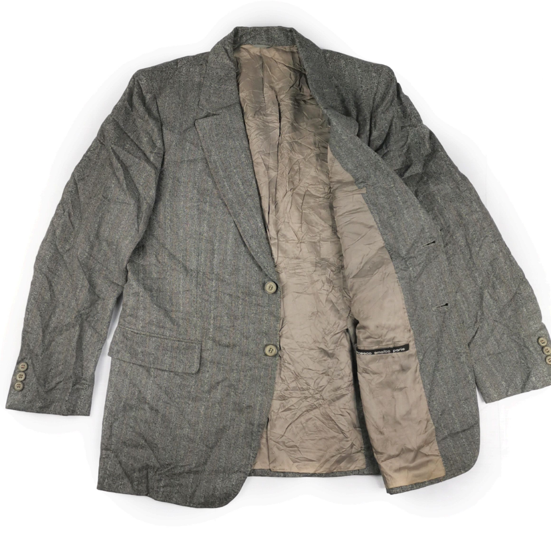 Francesco Smalto Francesco Smalto Luxury Wool Blazer Size 38R - 2 Thumbnail