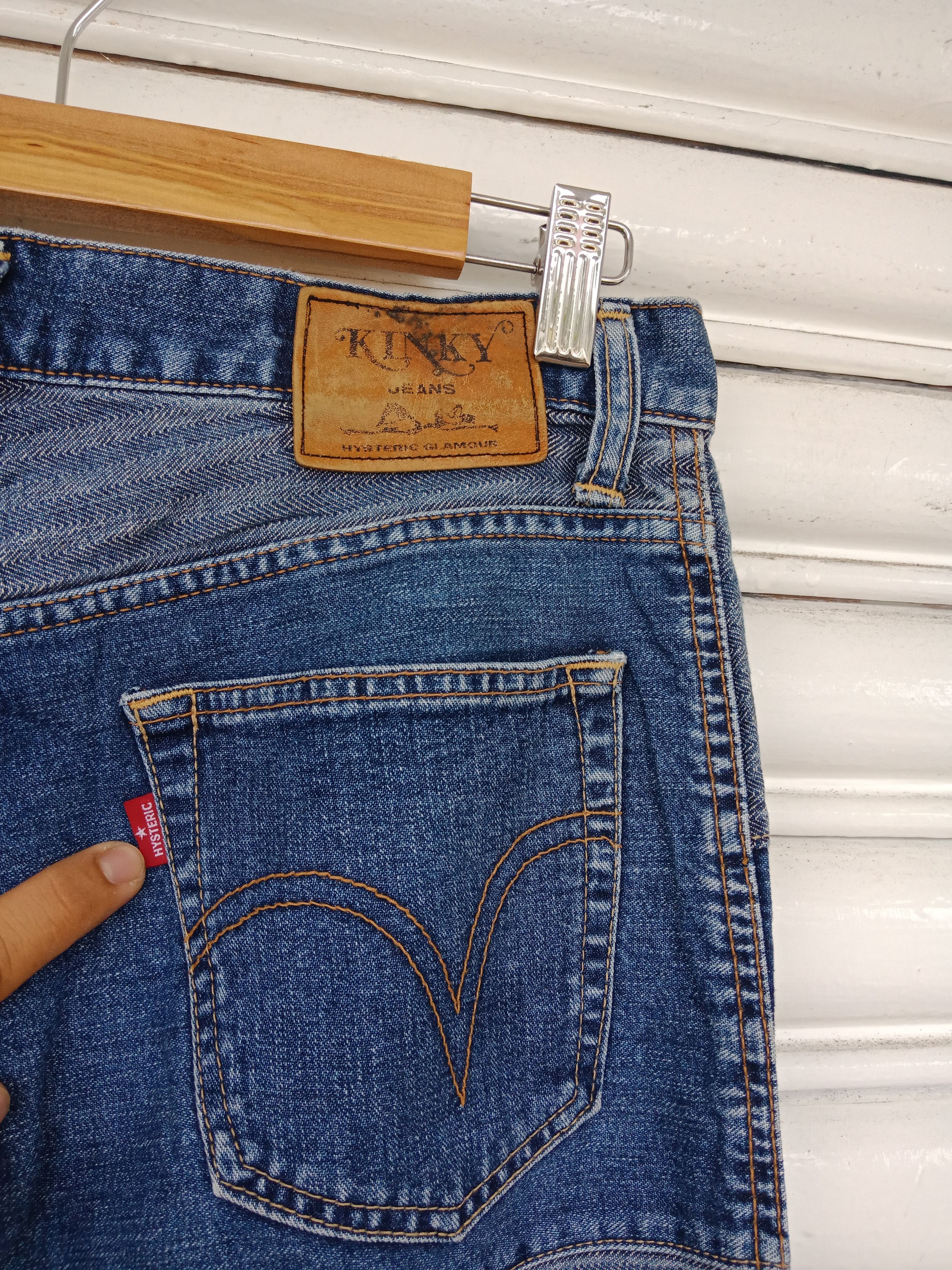 Hysteric Glamour × Vuja De Hysteric Glamour Hagi Flare Denim (30" X 28") Size US 30 / EU 46 - 12 Thumbnail