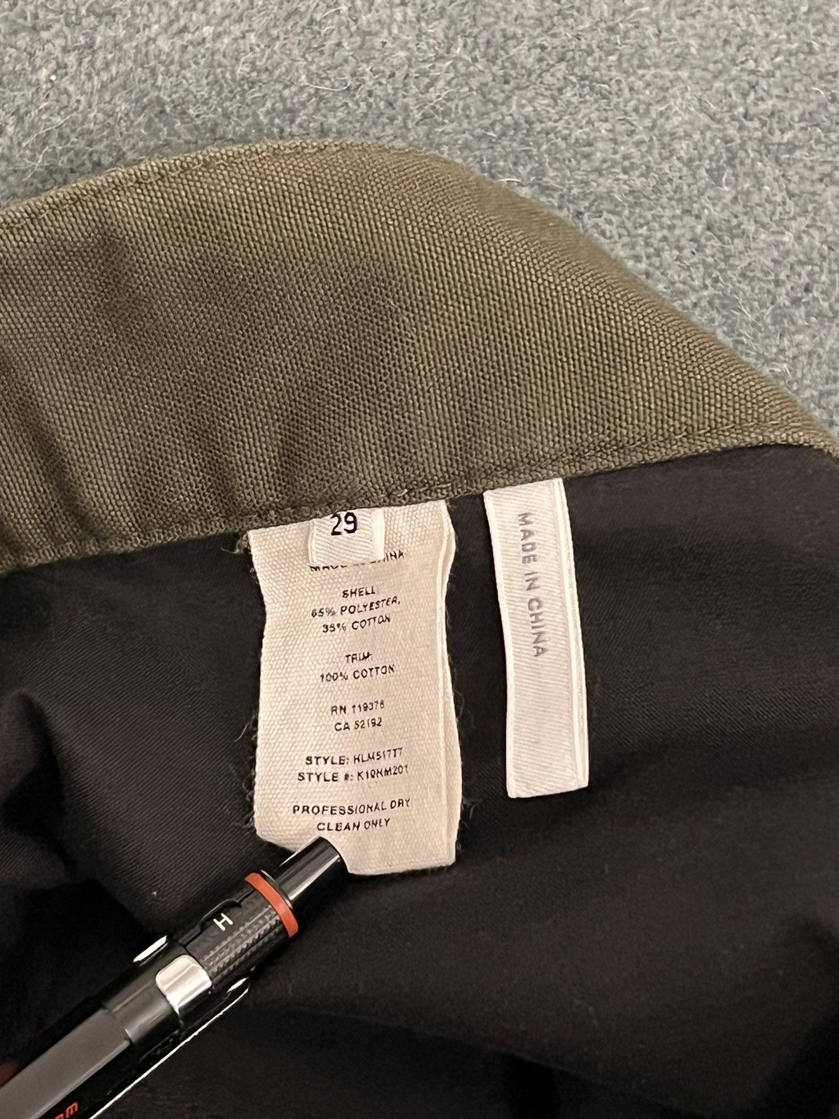 Helmut Lang Helmut Lang Cargo Pants Size US 29 - 4 Thumbnail