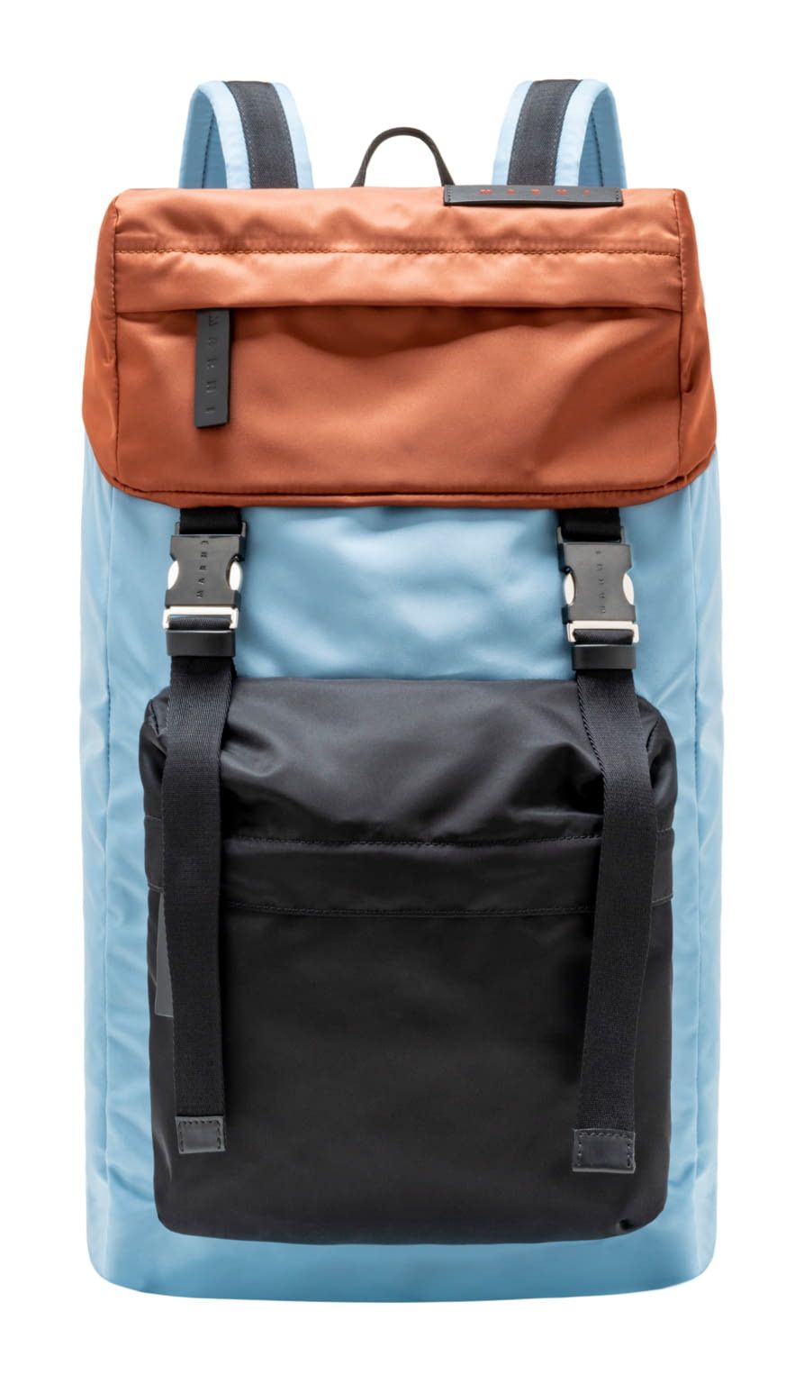 Marni Blue Colorblock Nylon Backpack Bag Size ONE SIZE - 2 Thumbnail