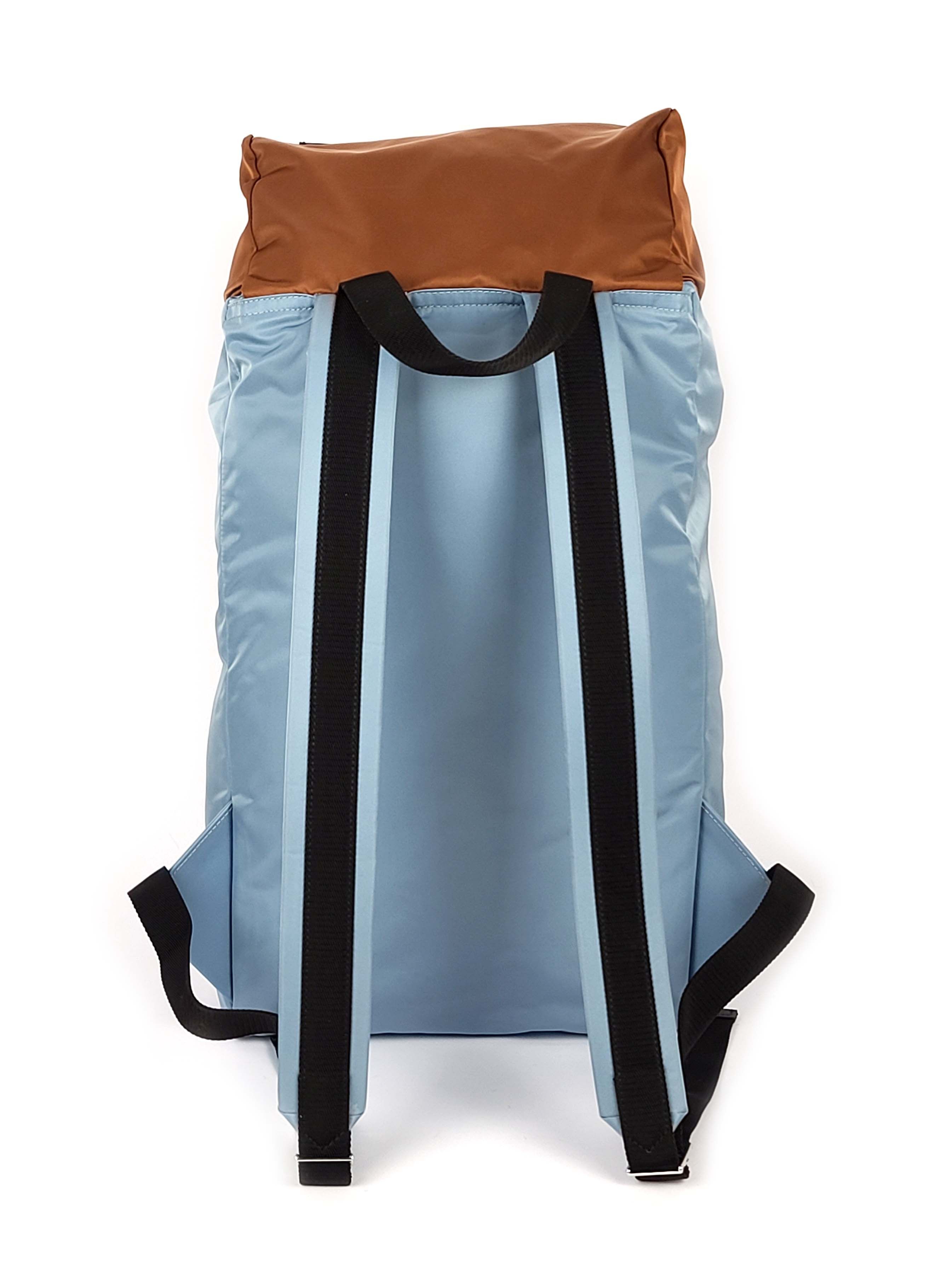 Marni Blue Colorblock Nylon Backpack Bag Size ONE SIZE - 5 Thumbnail