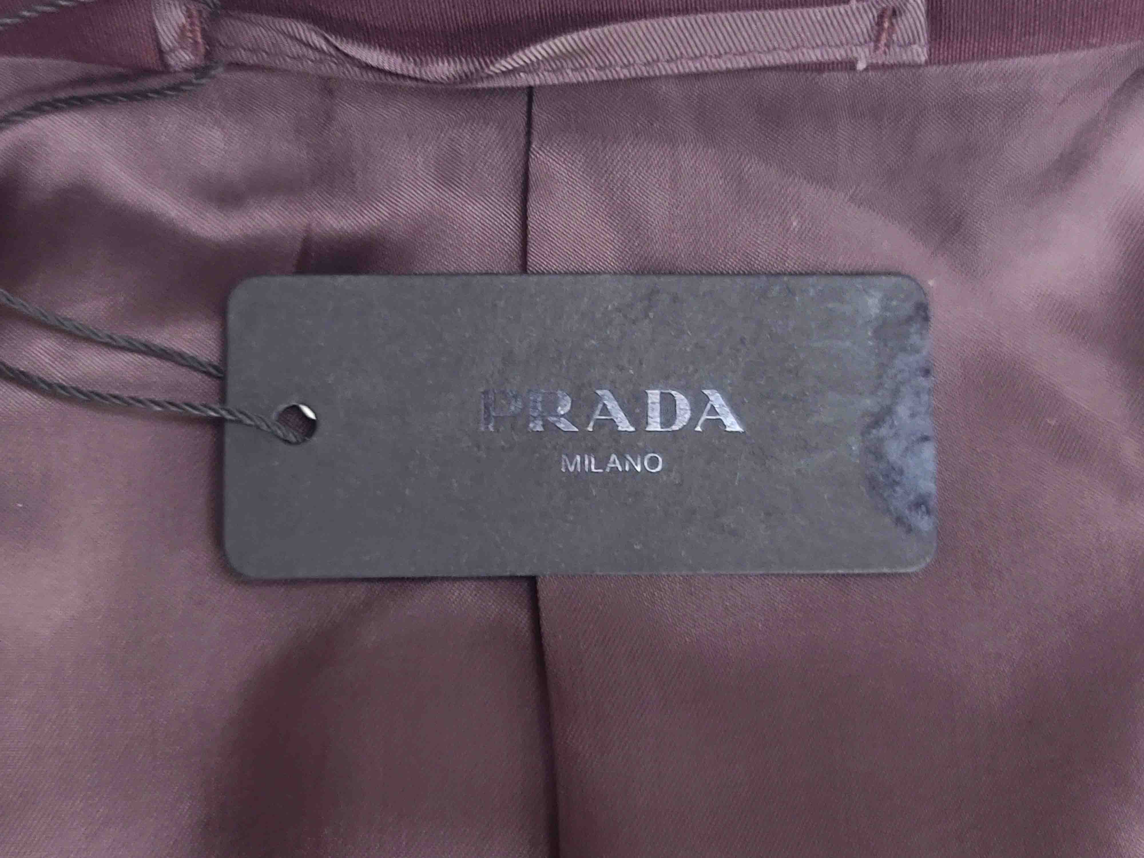 Prada S/S 2018 Bicolor Wool Mohair Jacket Blazer Size US M / EU 48-50 / 2 - 6 Thumbnail