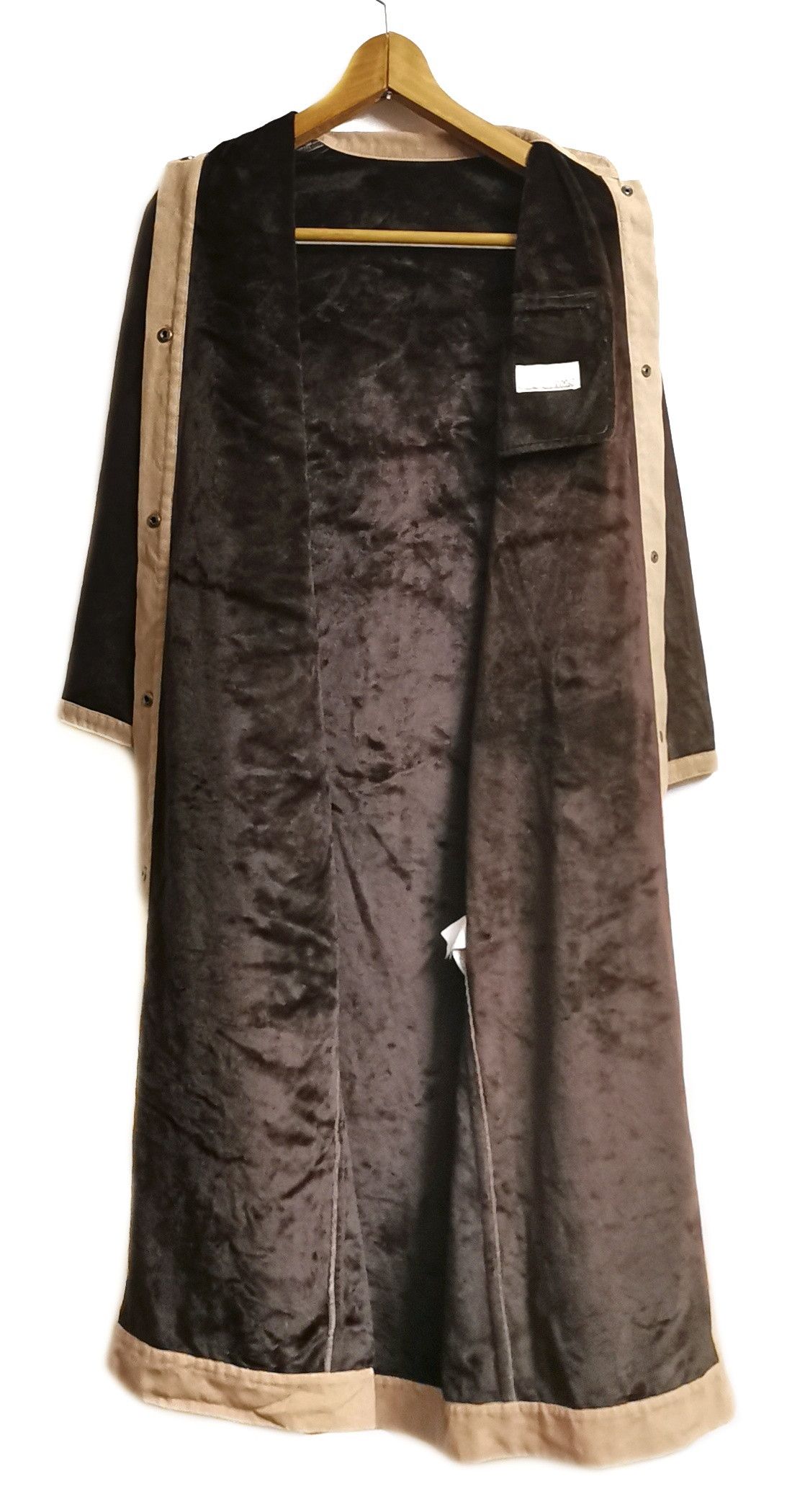 Y's × Yohji Yamamoto Yohji Yamamoto WXYZ Velvet Long Jacket Size US S / EU 44-46 / 1 - 5 Thumbnail