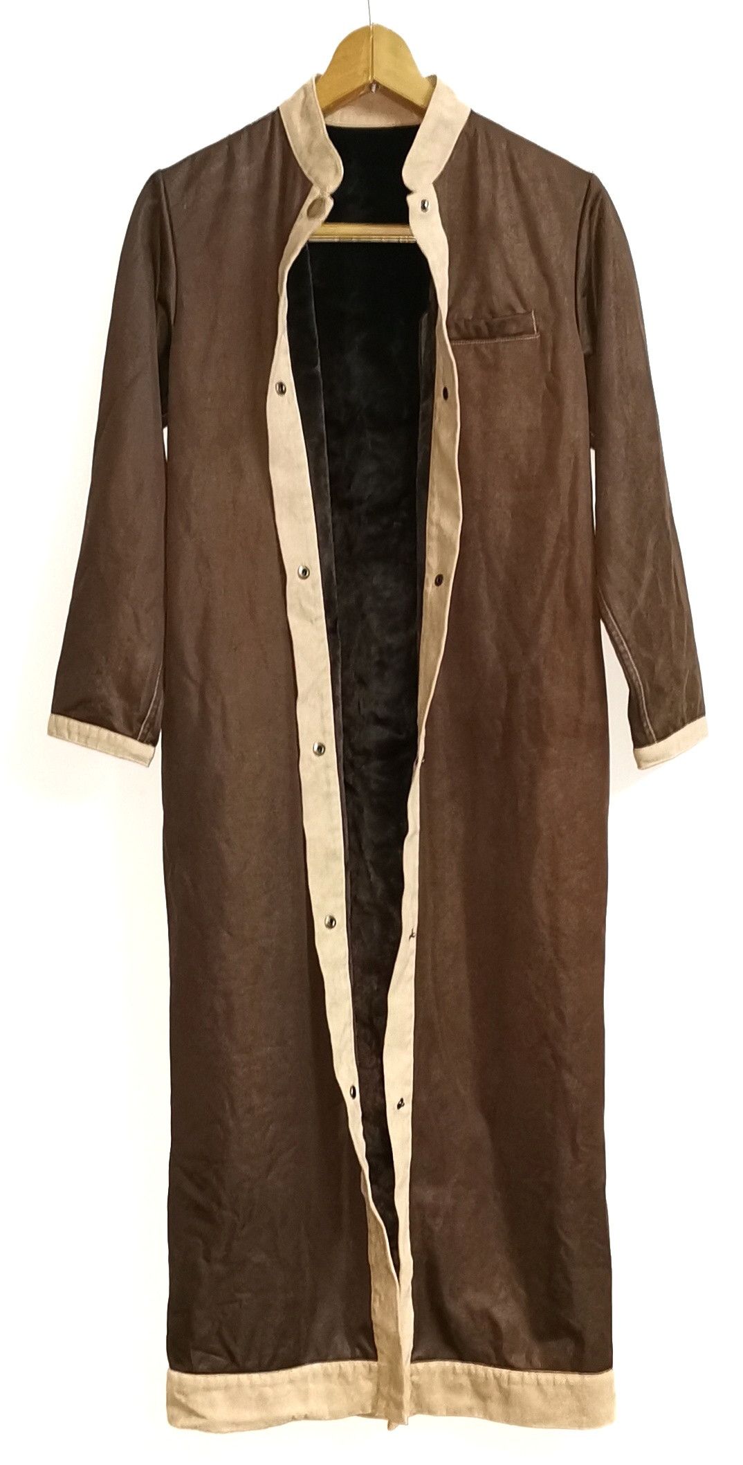 Y's × Yohji Yamamoto Yohji Yamamoto WXYZ Velvet Long Jacket Size US S / EU 44-46 / 1 - 4 Thumbnail