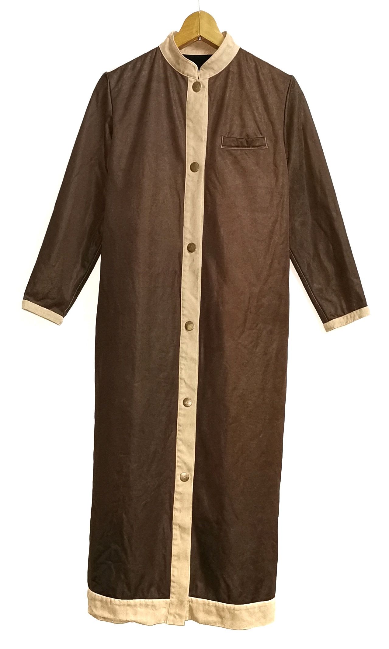 Y's × Yohji Yamamoto Yohji Yamamoto WXYZ Velvet Long Jacket Size US S / EU 44-46 / 1 - 1 Thumbnail