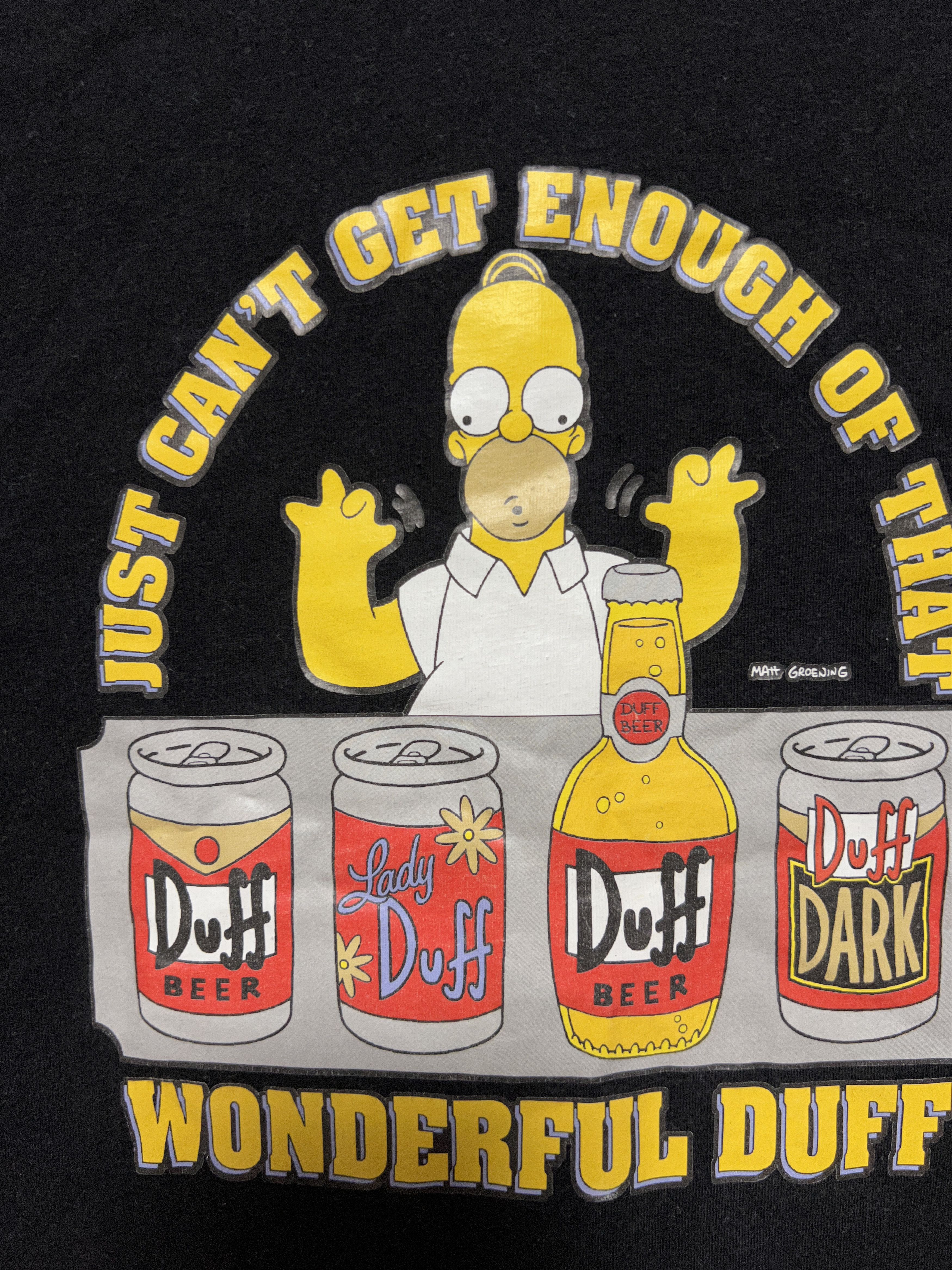 Cartoon Network Vintage 2003 The Simpsons Cartoon Movie T-shirt Size US M / EU 48-50 / 2 - 3 Thumbnail