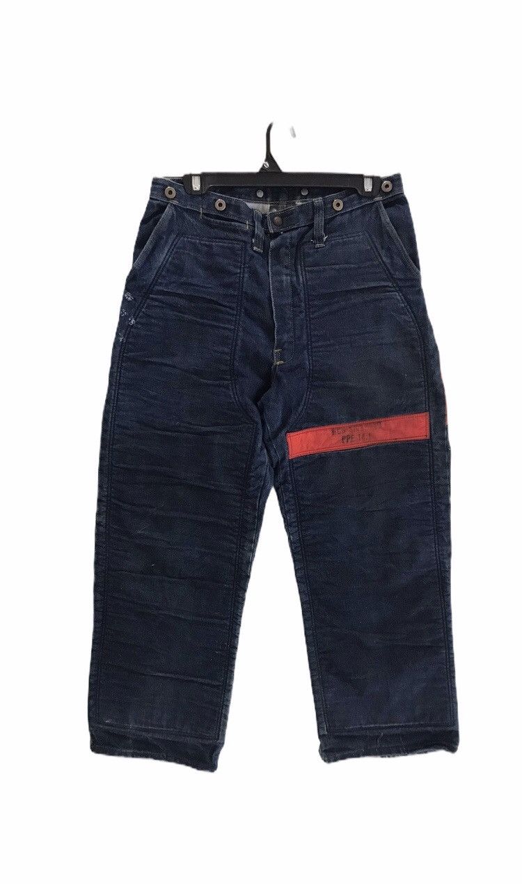 Japanese Brand WCB Standard PPE 14.1 Baggy Thick denim workwear jeans Size US 30 / EU 46 - 1 Thumbnail
