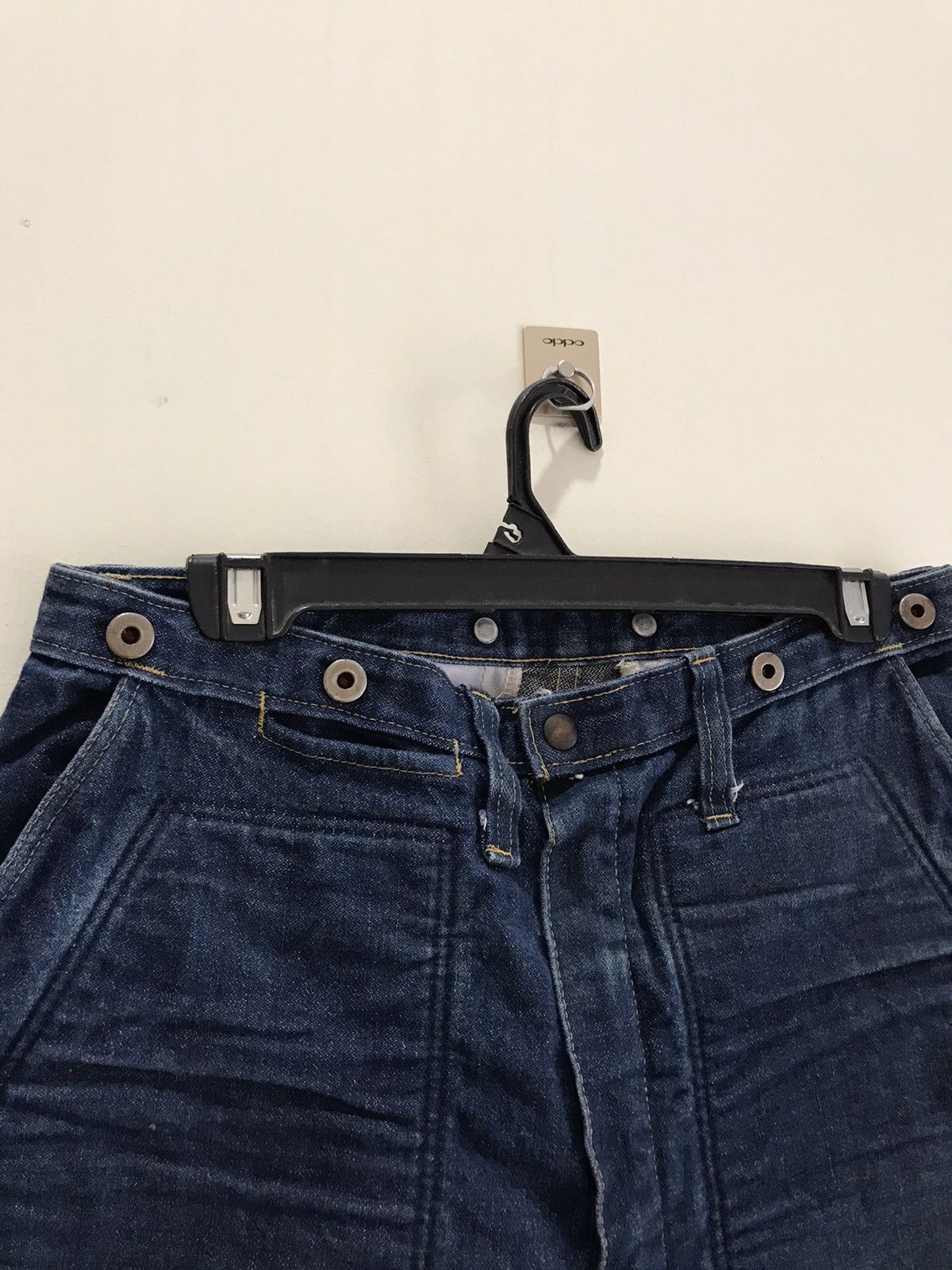 Japanese Brand WCB Standard PPE 14.1 Baggy Thick denim workwear jeans Size US 30 / EU 46 - 4 Thumbnail