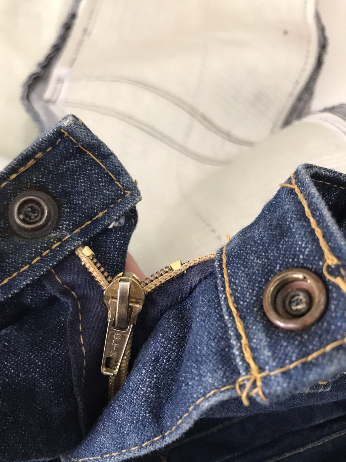 Japanese Brand WCB Standard PPE 14.1 Baggy Thick denim workwear jeans Size US 30 / EU 46 - 10 Thumbnail