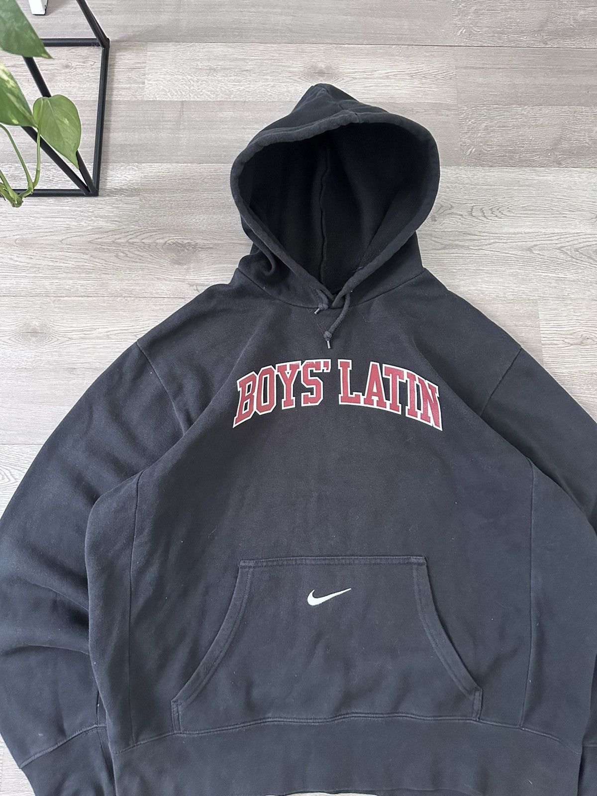 Nike Vintage Y2K Nike Center Swoosh Hoodie Size US L / EU 52-54 / 3 - 2 Thumbnail