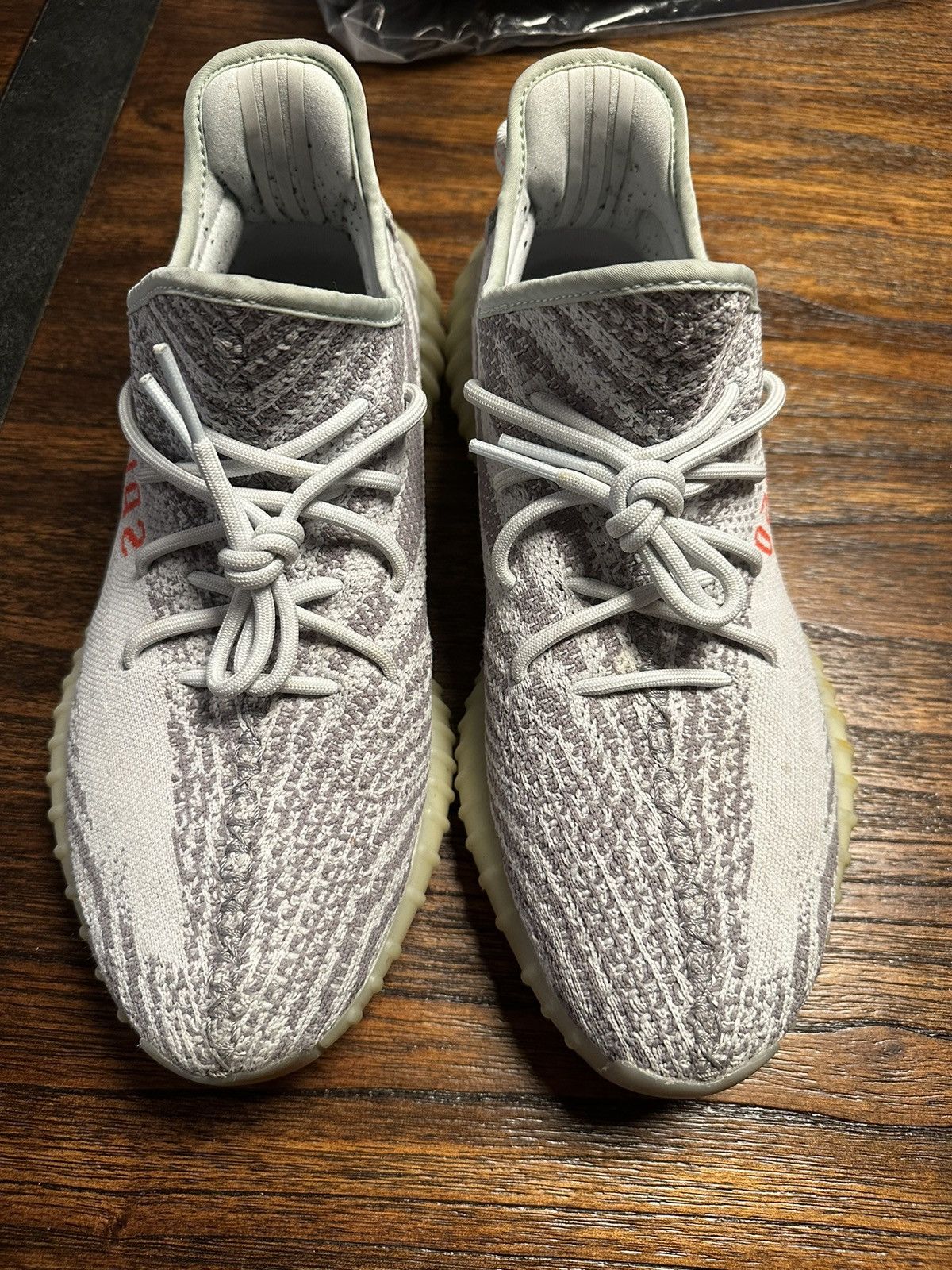 Adidas × Kanye West Yeezy 350 V2 “Blue Tint” Size US 12 / EU 45 - 4 Thumbnail