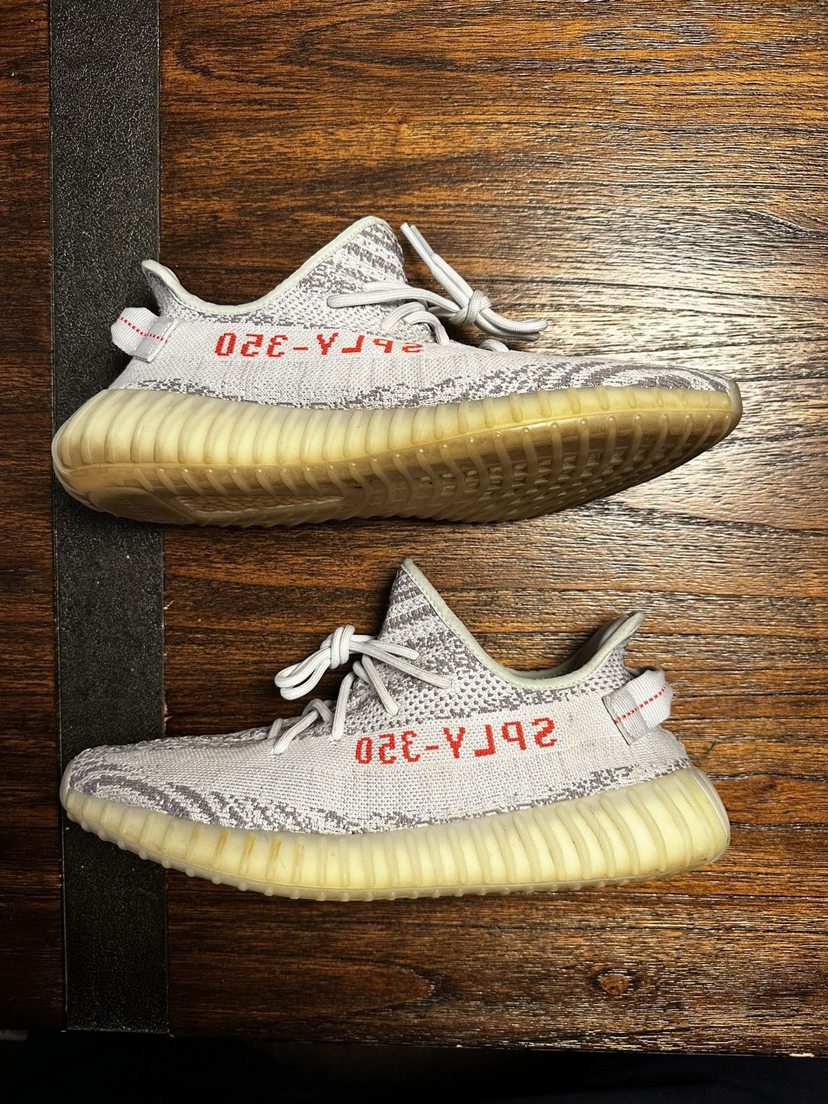 Adidas × Kanye West Yeezy 350 V2 “Blue Tint” Size US 12 / EU 45 - 1 Thumbnail