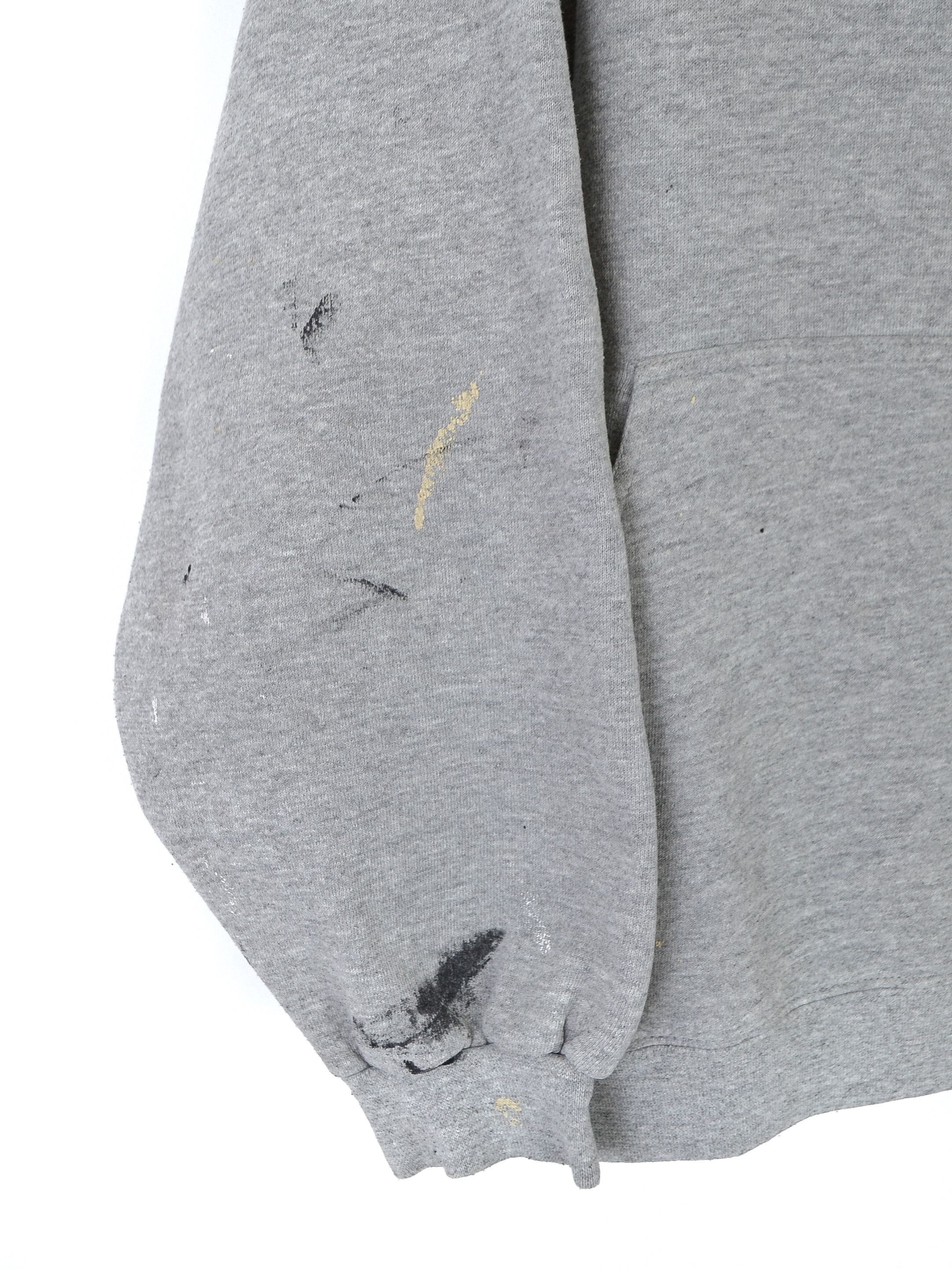 Vintage Vintage Nike Distressed 90s Grey Hoodie Size US L / EU 52-54 / 3 - 3 Thumbnail