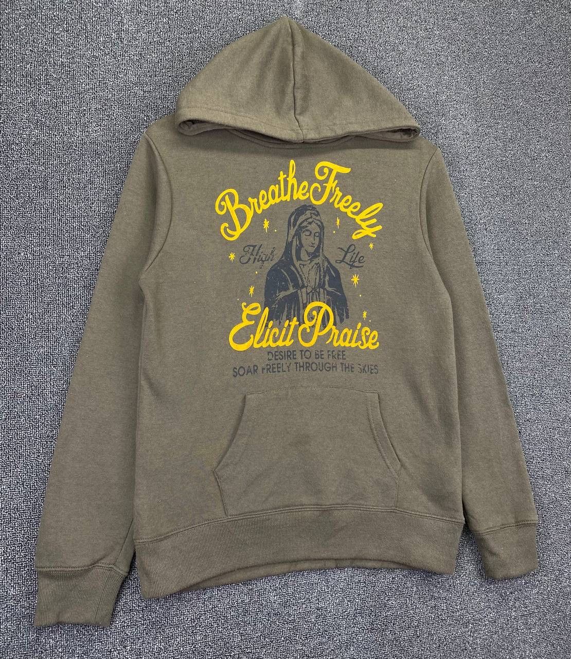 Band Tees Vintage Breathe Freely Elicit Praise Hoodie Sweatshirts Size L / US 10 / IT 46 - 2 Thumbnail