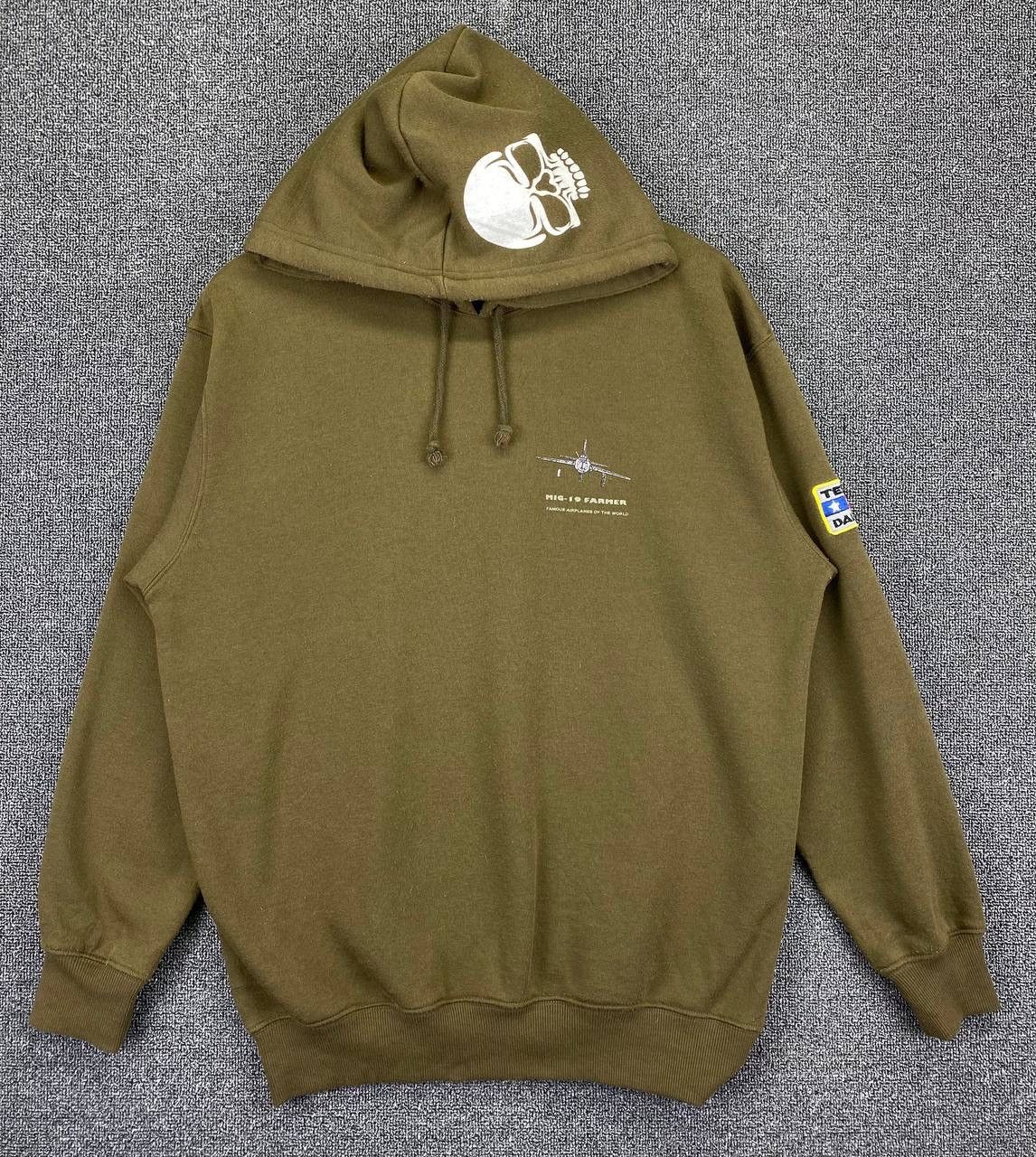 Japanese Brand Vintage US Airforce X-Hard Combat Team Hoodie Sweatshirts Size US L / EU 52-54 / 3 - 7 Thumbnail