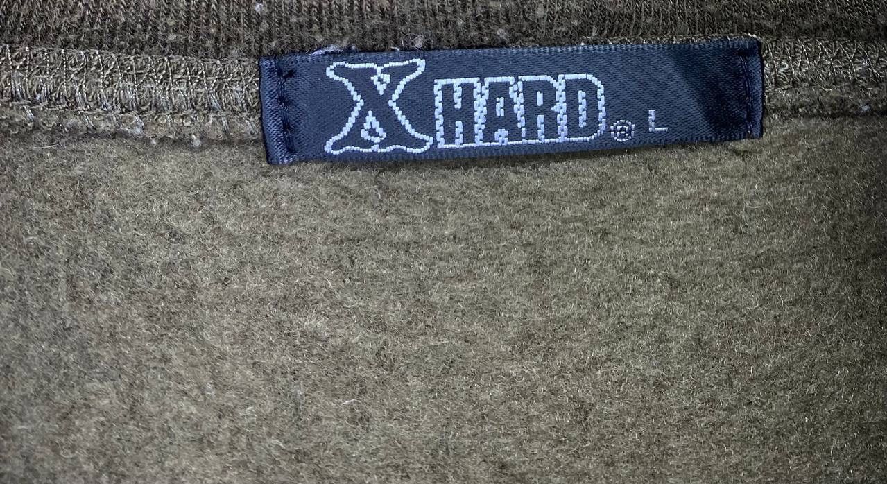 Japanese Brand Vintage US Airforce X-Hard Combat Team Hoodie Sweatshirts Size US L / EU 52-54 / 3 - 4 Thumbnail