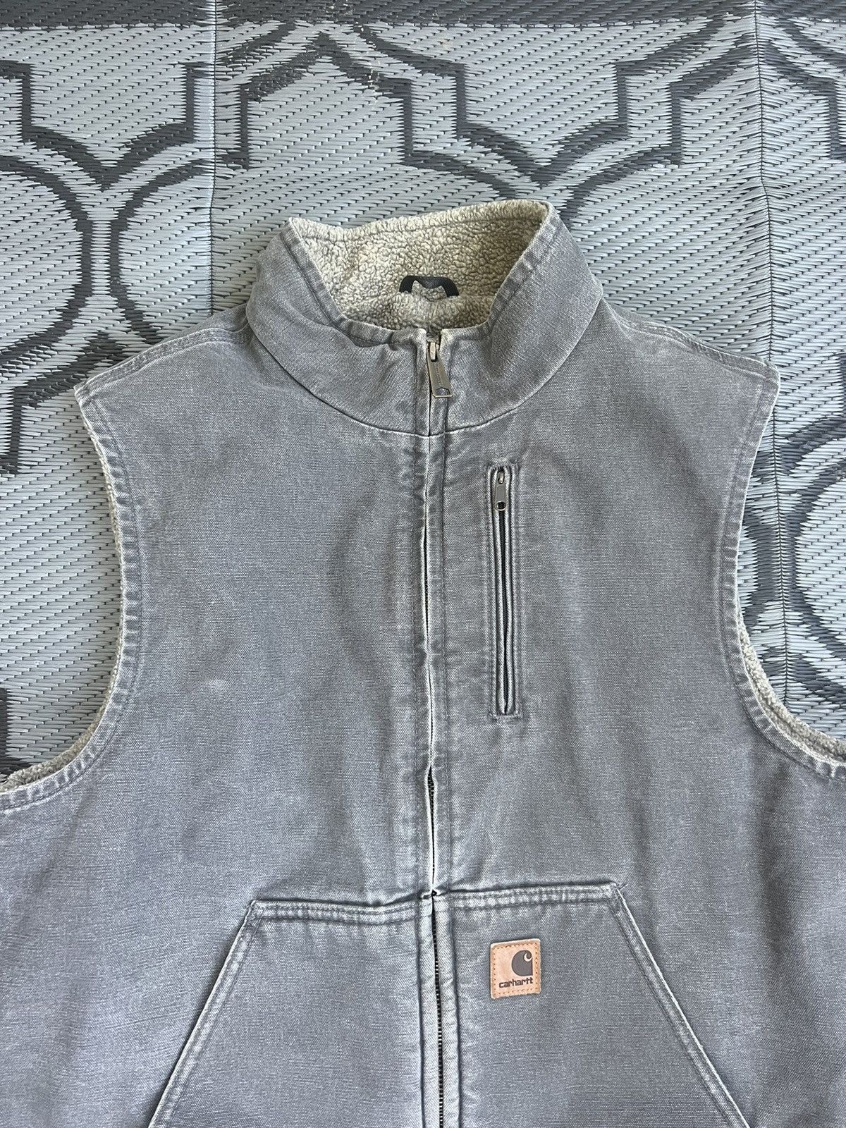 Carhartt × Vintage Vintage Carhartt vest Size US L / EU 52-54 / 3 - 3 Thumbnail