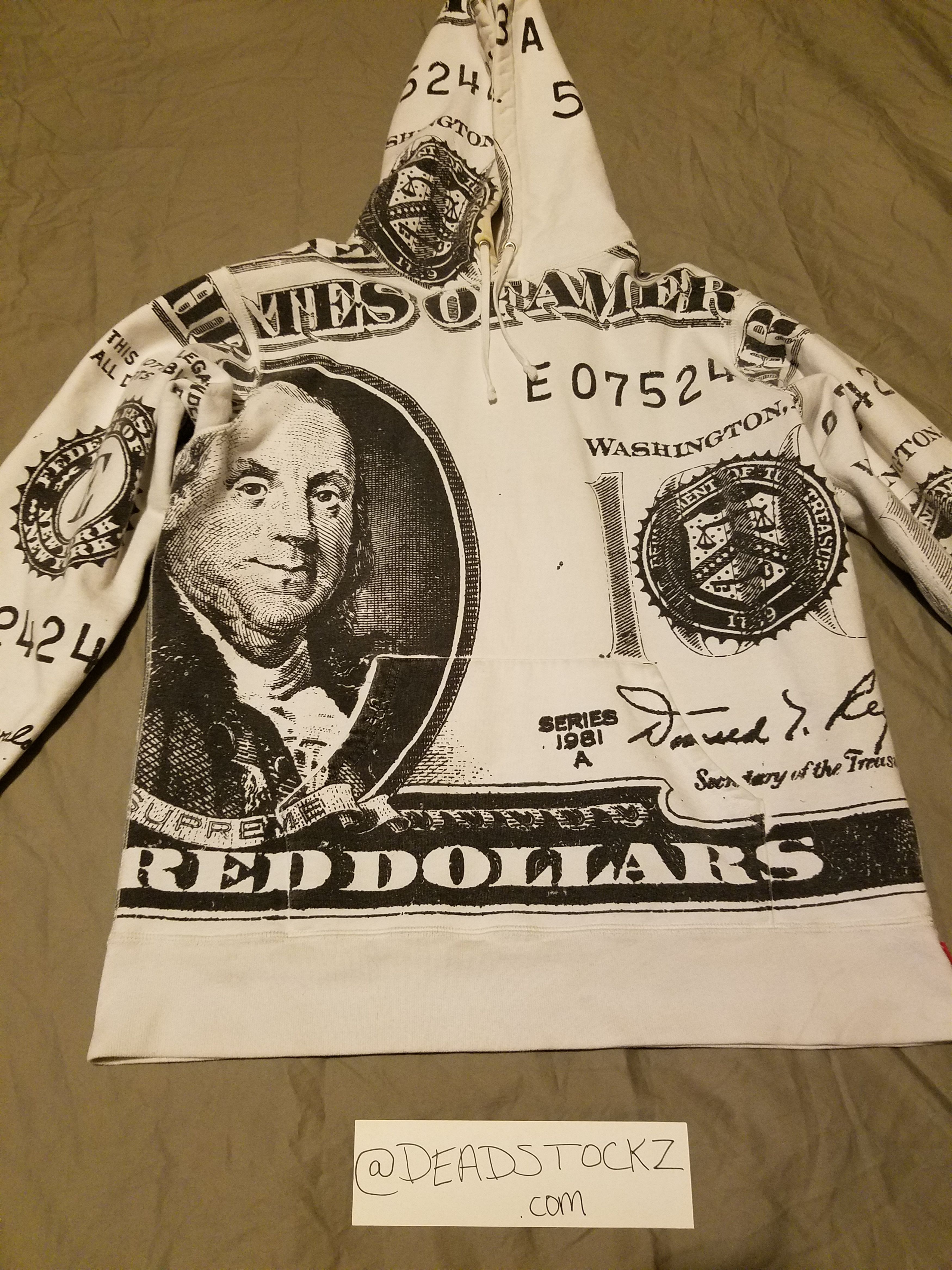 Supreme Benjamin Franklin Hoodie Grailed