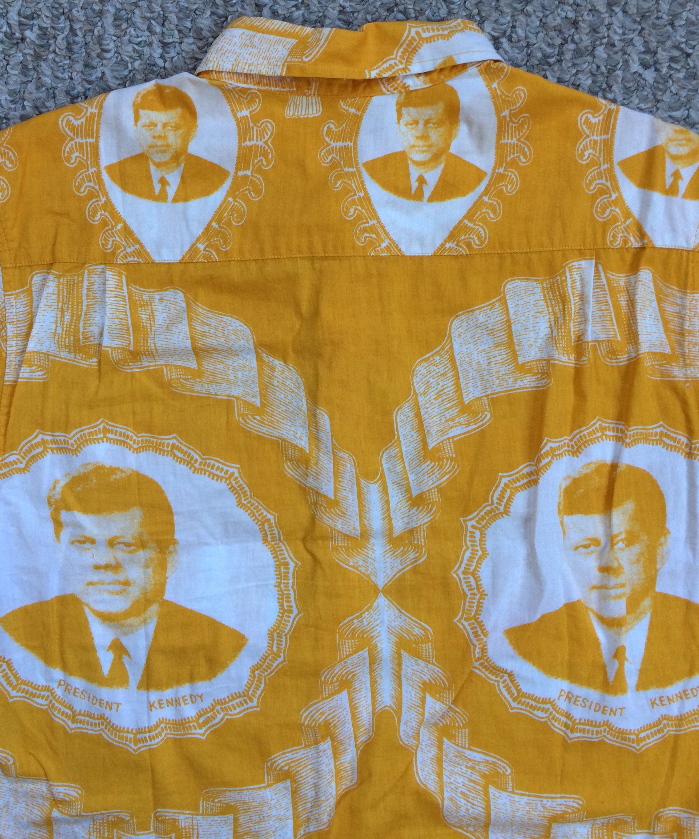 Supreme S/S 2013 Supreme x JFK Kennedy Button Up Size US L / EU 52-54 / 3 - 6 Thumbnail