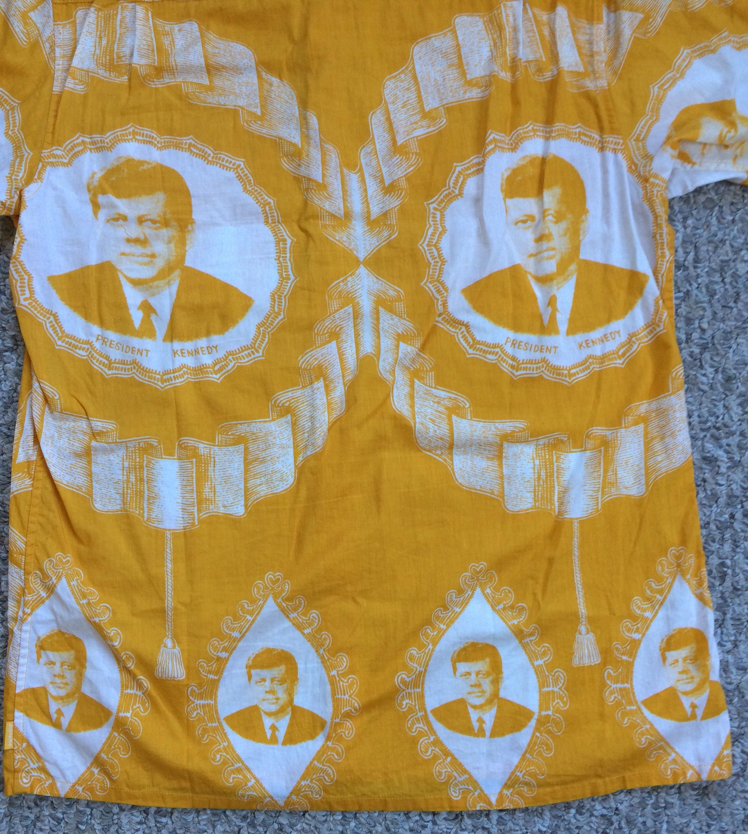 Supreme S/S 2013 Supreme x JFK Kennedy Button Up Size US L / EU 52-54 / 3 - 7 Thumbnail