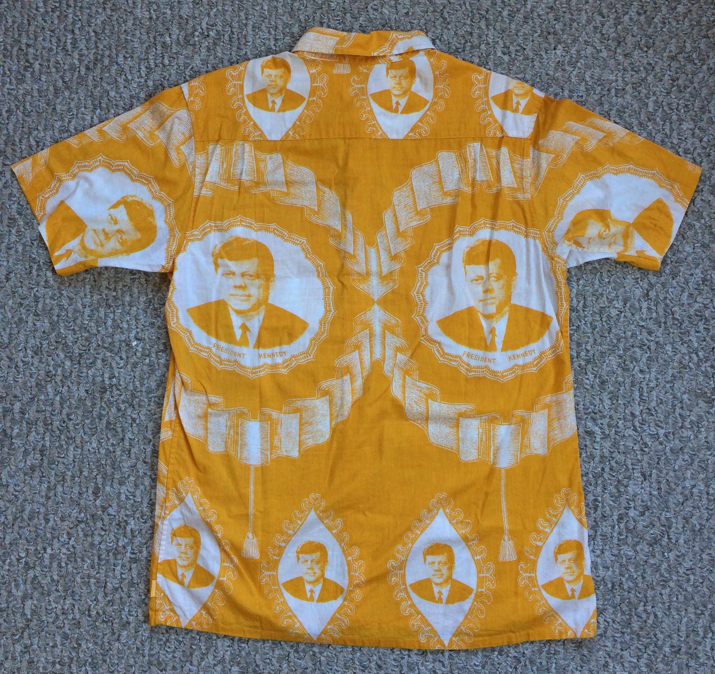 Supreme S/S 2013 Supreme x JFK Kennedy Button Up Size US L / EU 52-54 / 3 - 5 Thumbnail