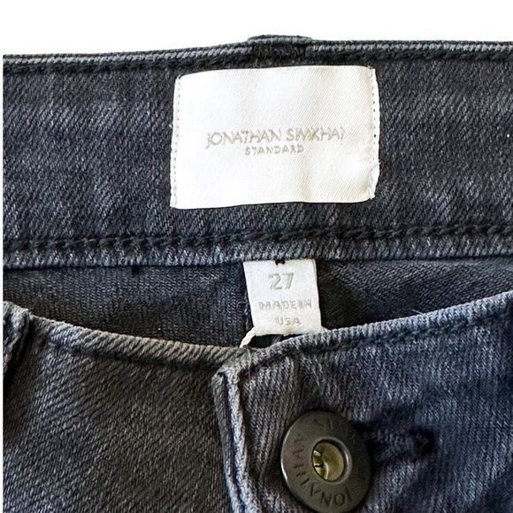 Jonathan Simkhai NWT Jonathan Simkhai Jeans, River High Rise Straight Jeans, Size 27" / US 4 / IT 40 - 10 Thumbnail