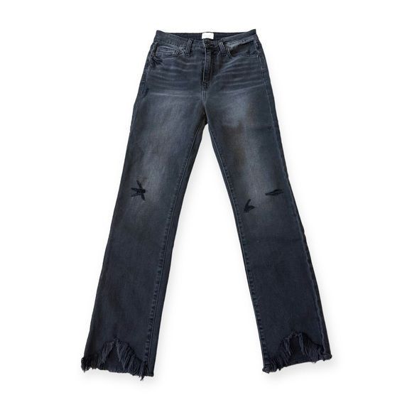 Jonathan Simkhai NWT Jonathan Simkhai Jeans, River High Rise Straight Jeans, Size 27" / US 4 / IT 40 - 2 Thumbnail