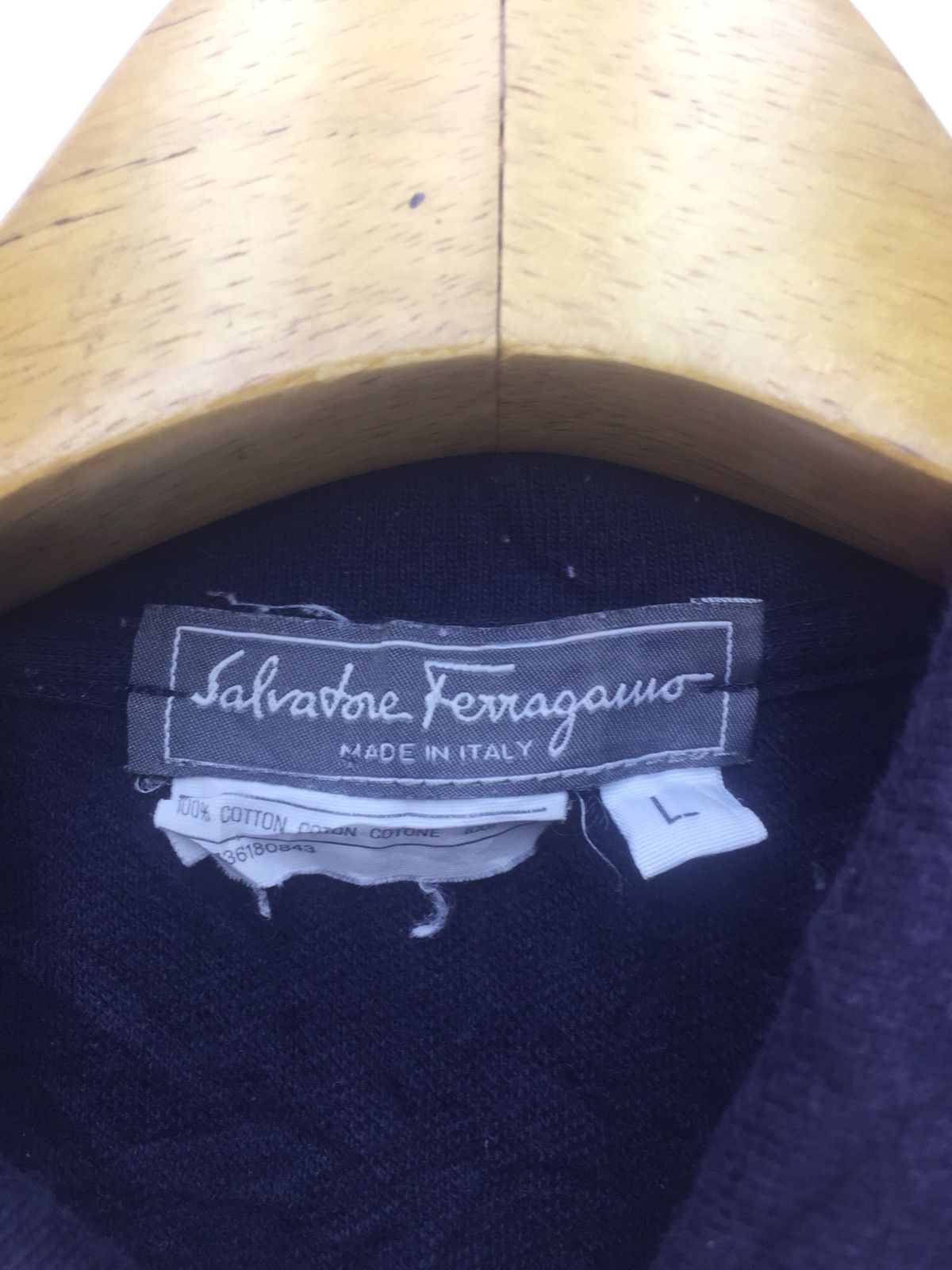 Salvatore Ferragamo Salvatore Ferragamo Polo Shirt Size US L / EU 52-54 / 3 - 2 Thumbnail