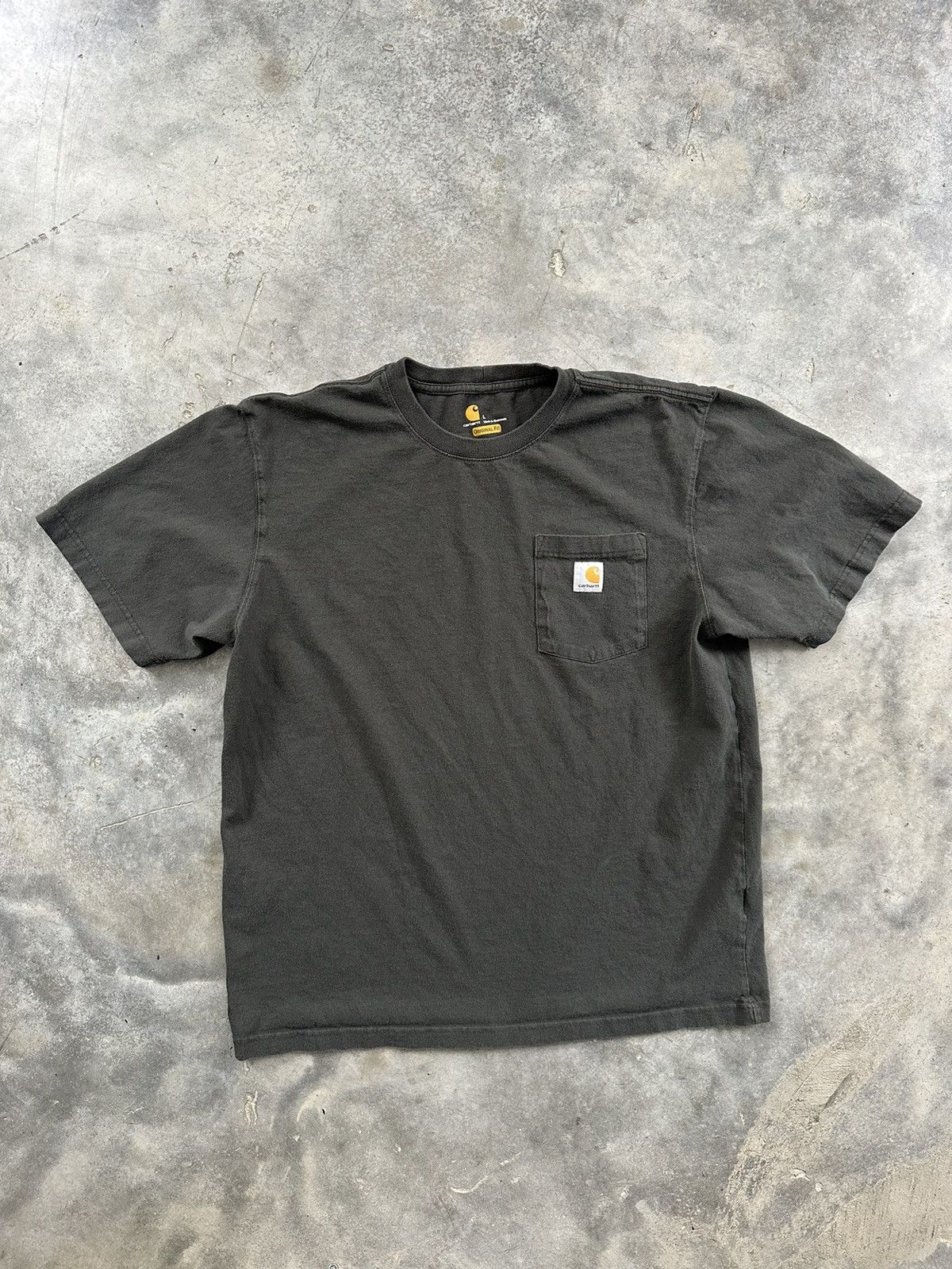 Carhartt Carhartt Dark Green / Olive Patch Pocket Logo Tee Large Size US L / EU 52-54 / 3 - 1 Thumbnail