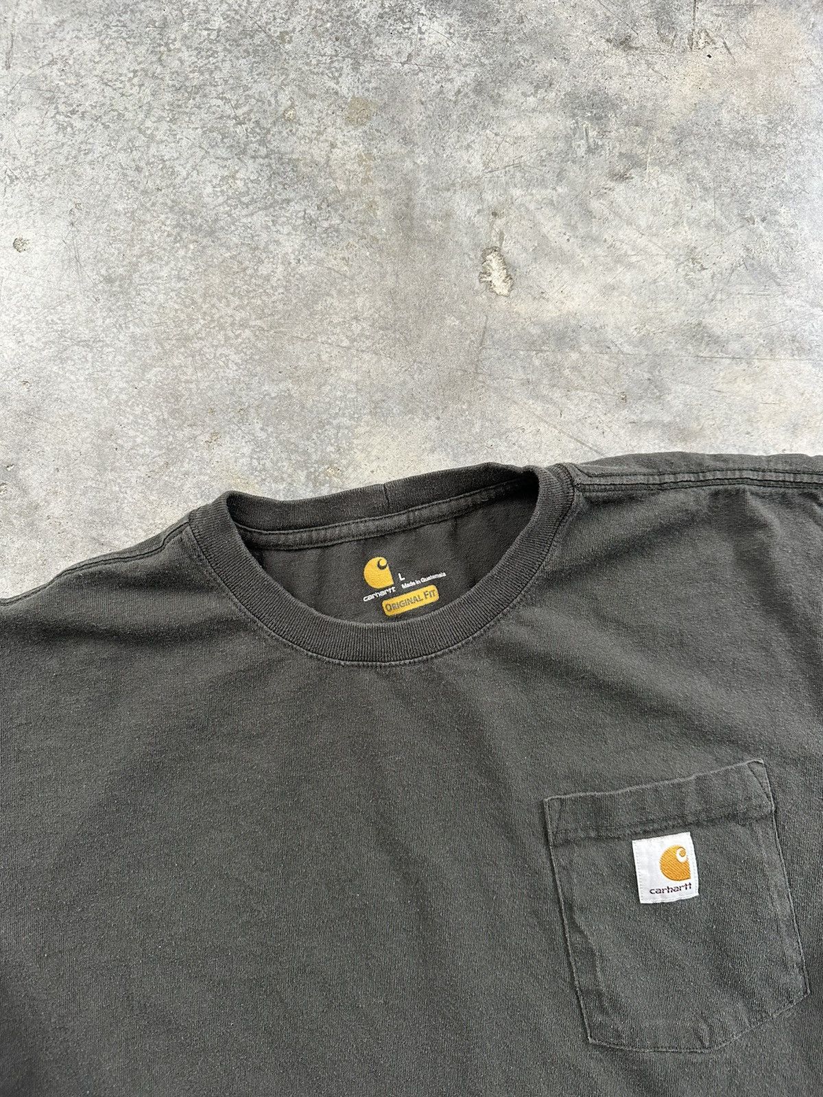 Carhartt Carhartt Dark Green / Olive Patch Pocket Logo Tee Large Size US L / EU 52-54 / 3 - 2 Thumbnail
