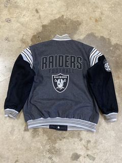 Buy Vintage 90s Varsity NFL Raiders Jacket Online in India 