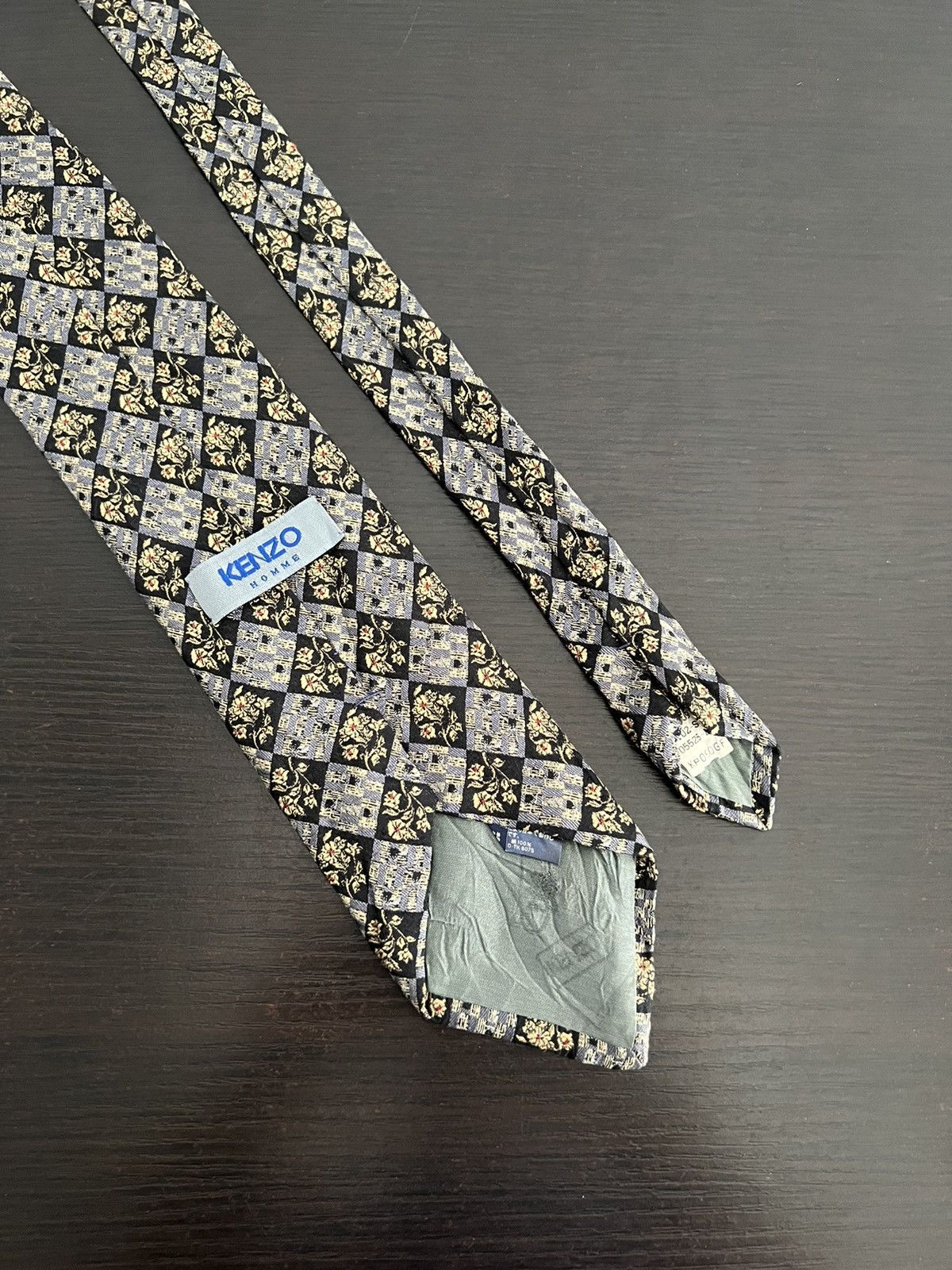 Kenzo Kendo Homme Tie Size ONE SIZE - 4 Thumbnail