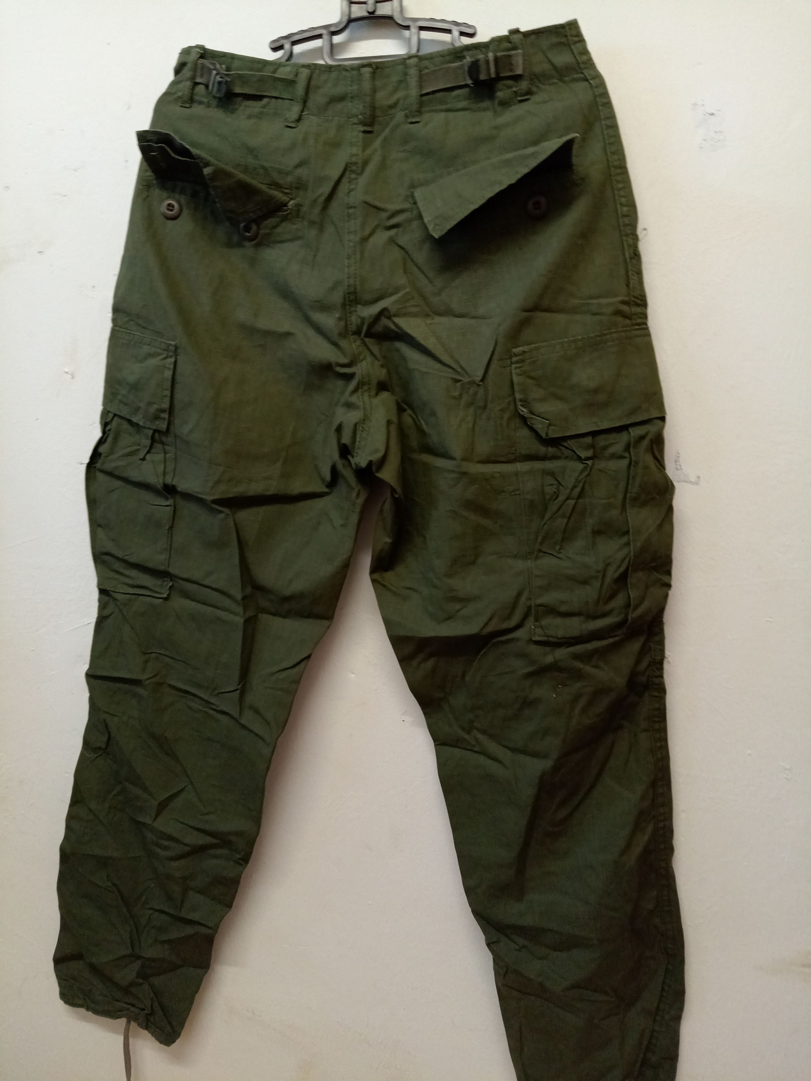 Vintage trousers green army pants