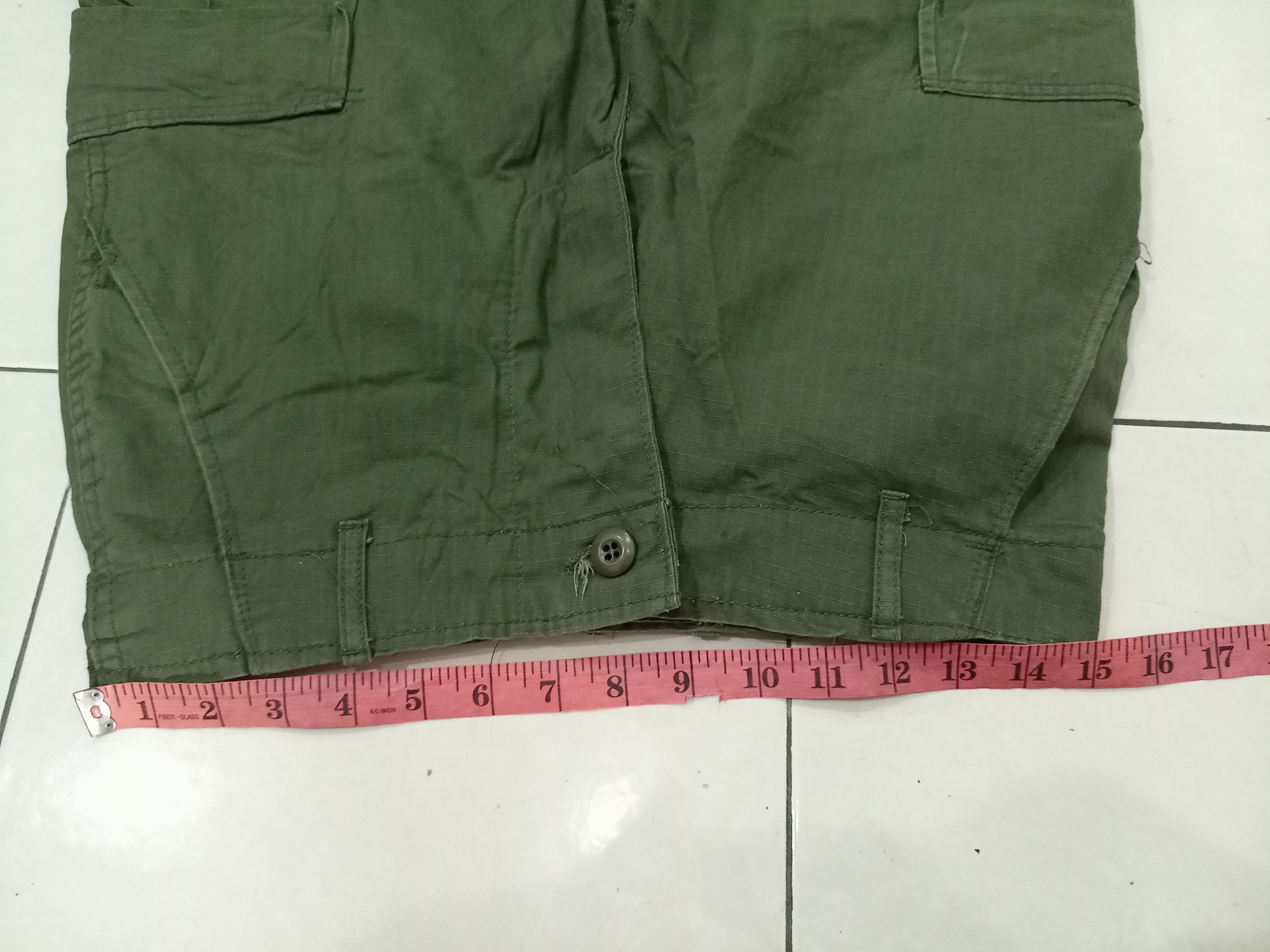 Vintage trousers green army pants