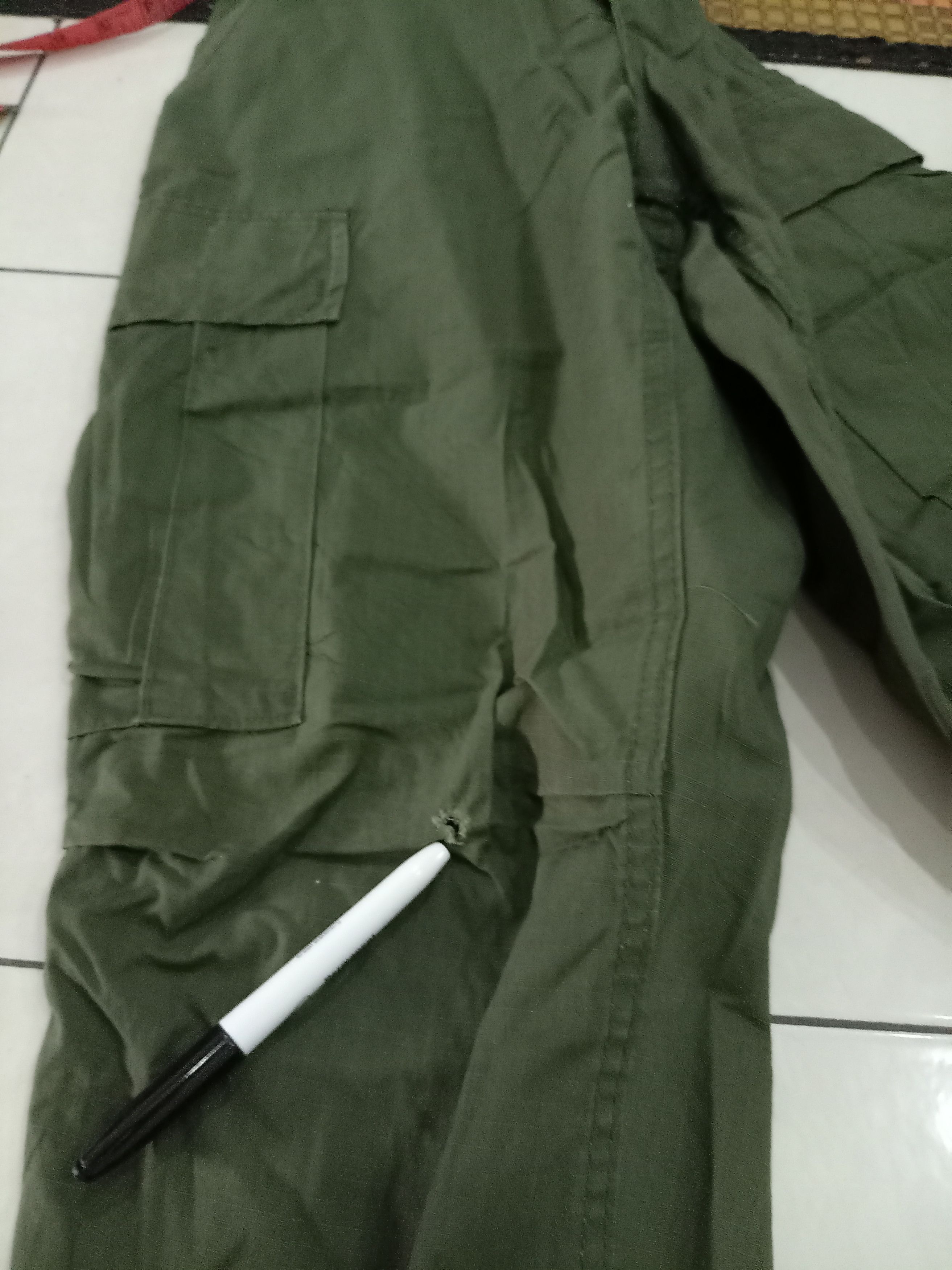 Vintage trousers green army pants