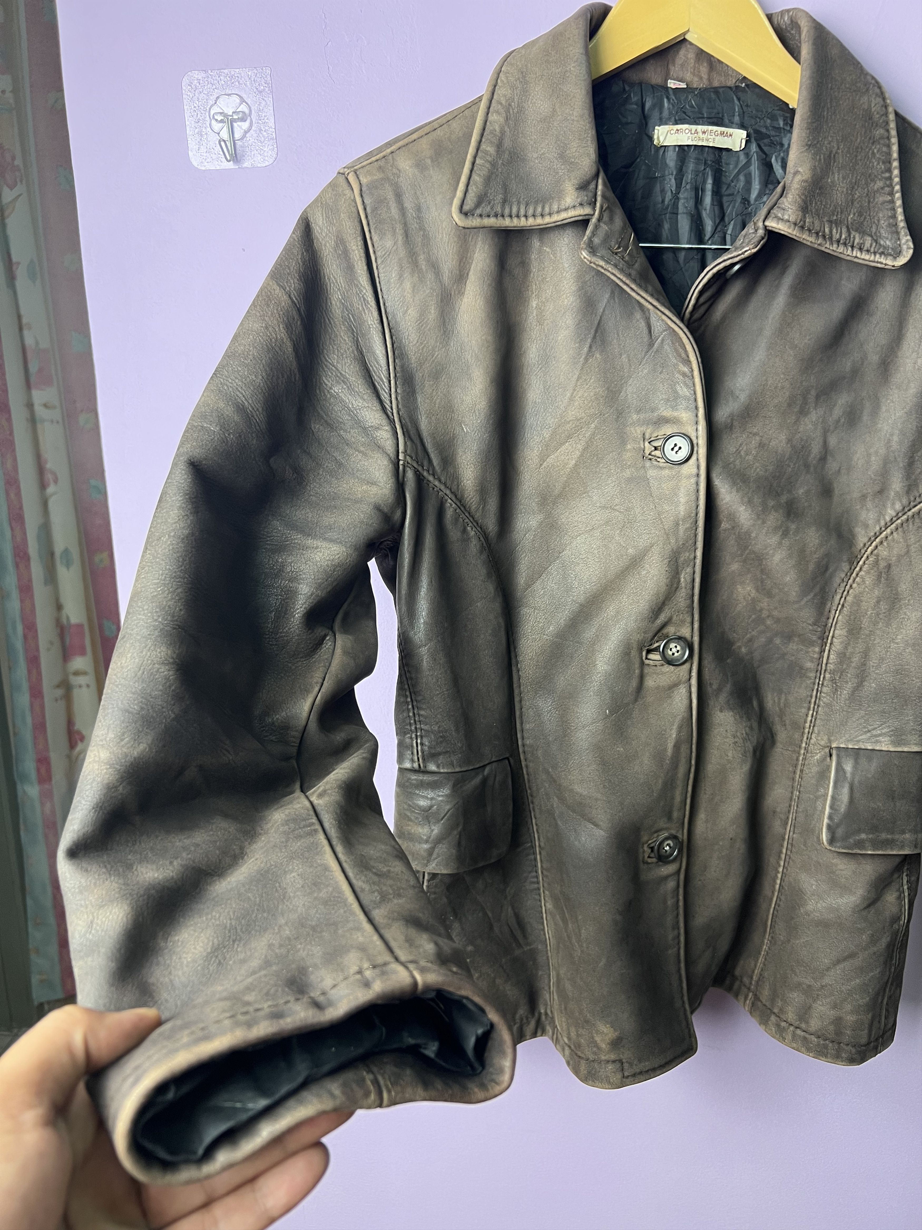 Other 🔥Vintage Carola Wiegman Leather Jackets Size US S / EU 44-46 / 1 - 11 Thumbnail