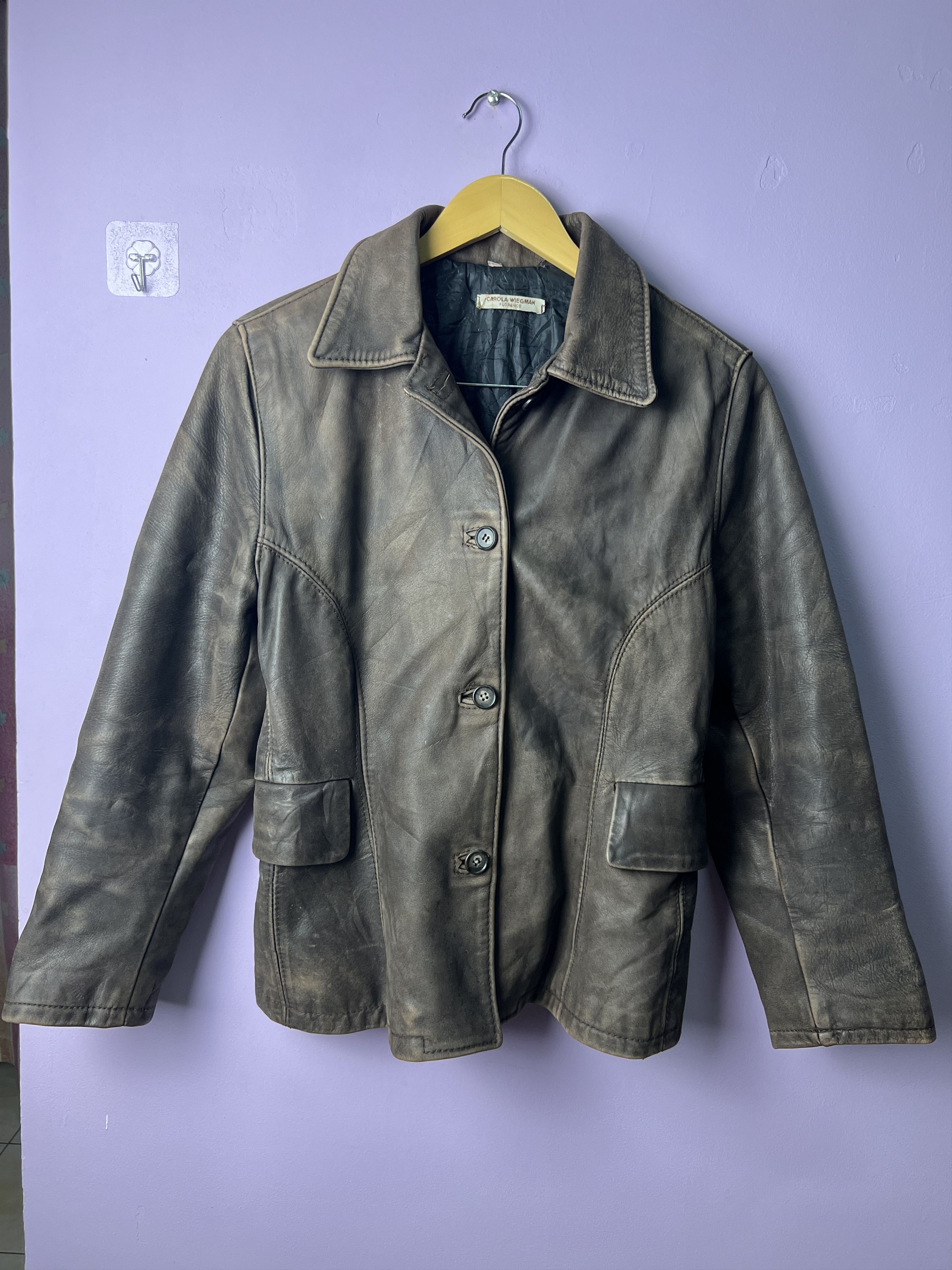 Other 🔥Vintage Carola Wiegman Leather Jackets Size US S / EU 44-46 / 1 - 1 Thumbnail