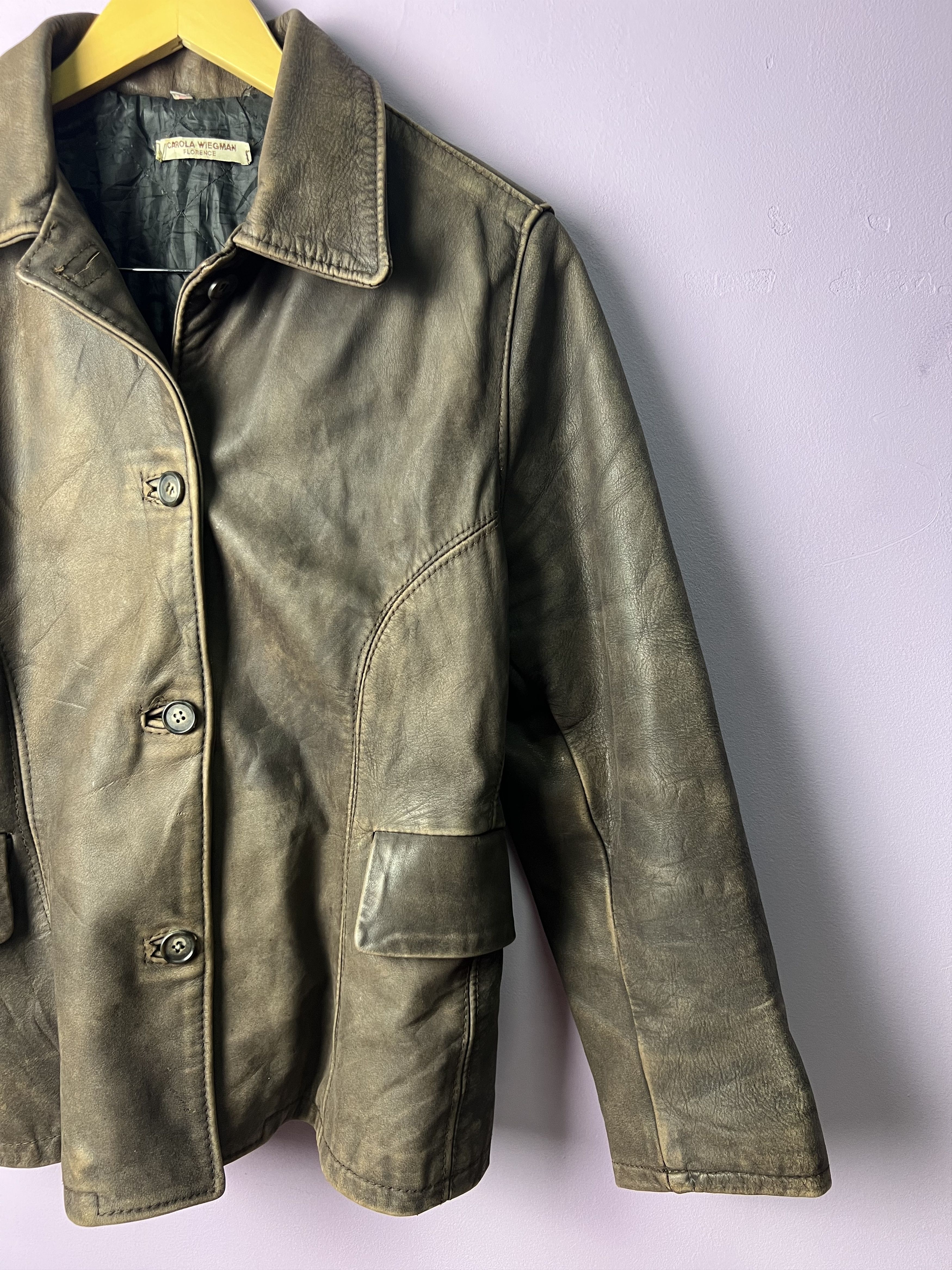 Other 🔥Vintage Carola Wiegman Leather Jackets Size US S / EU 44-46 / 1 - 4 Thumbnail