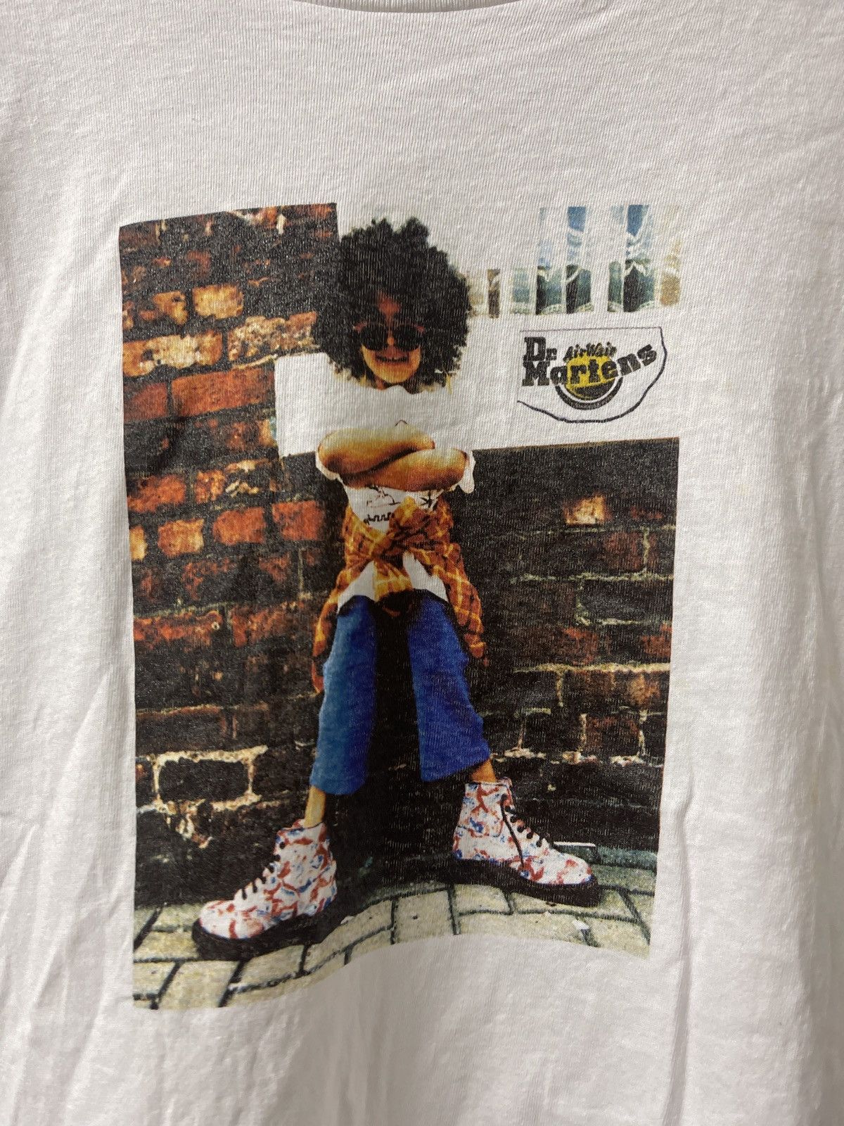 Dr. Martens VINTAGE DR MARTENS PHOTO TEE VERY RARE Size US M / EU 48-50 / 2 - 2 Thumbnail