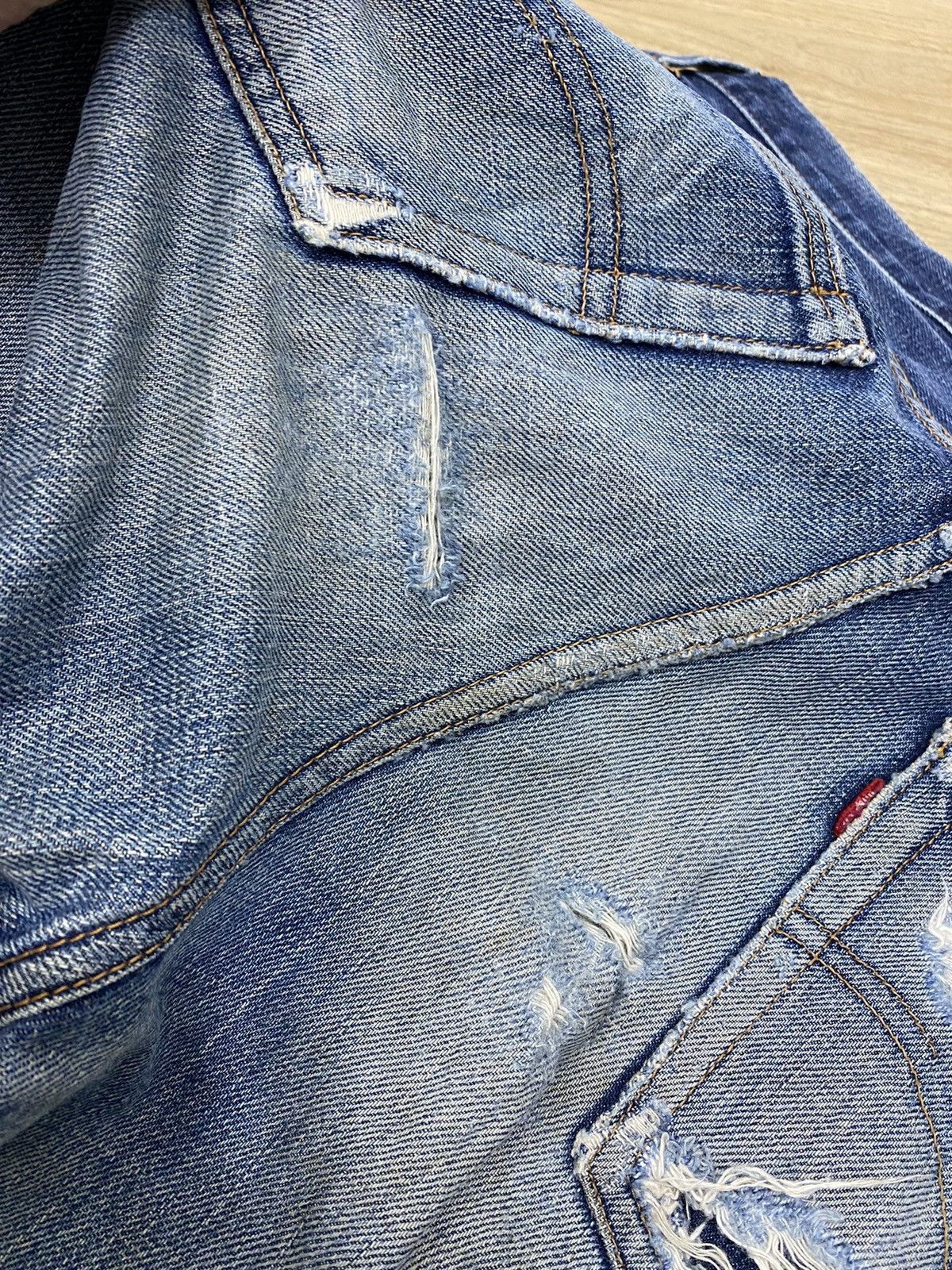 Levi's × Levi's Vintage Clothing × Vintage vintage levi's redline big E 501 japan size 32 distressed Size US 32 / EU 48 - 8 Thumbnail