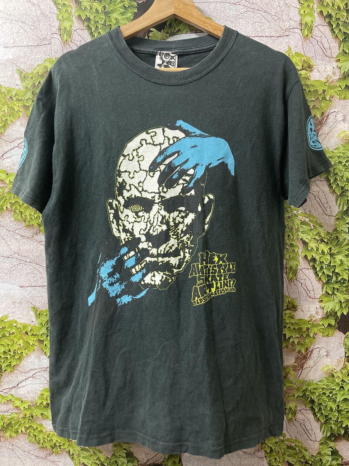 VINTAGE HEX ANTSTYLE SKATE ARTLINE SKULL VERY RARE