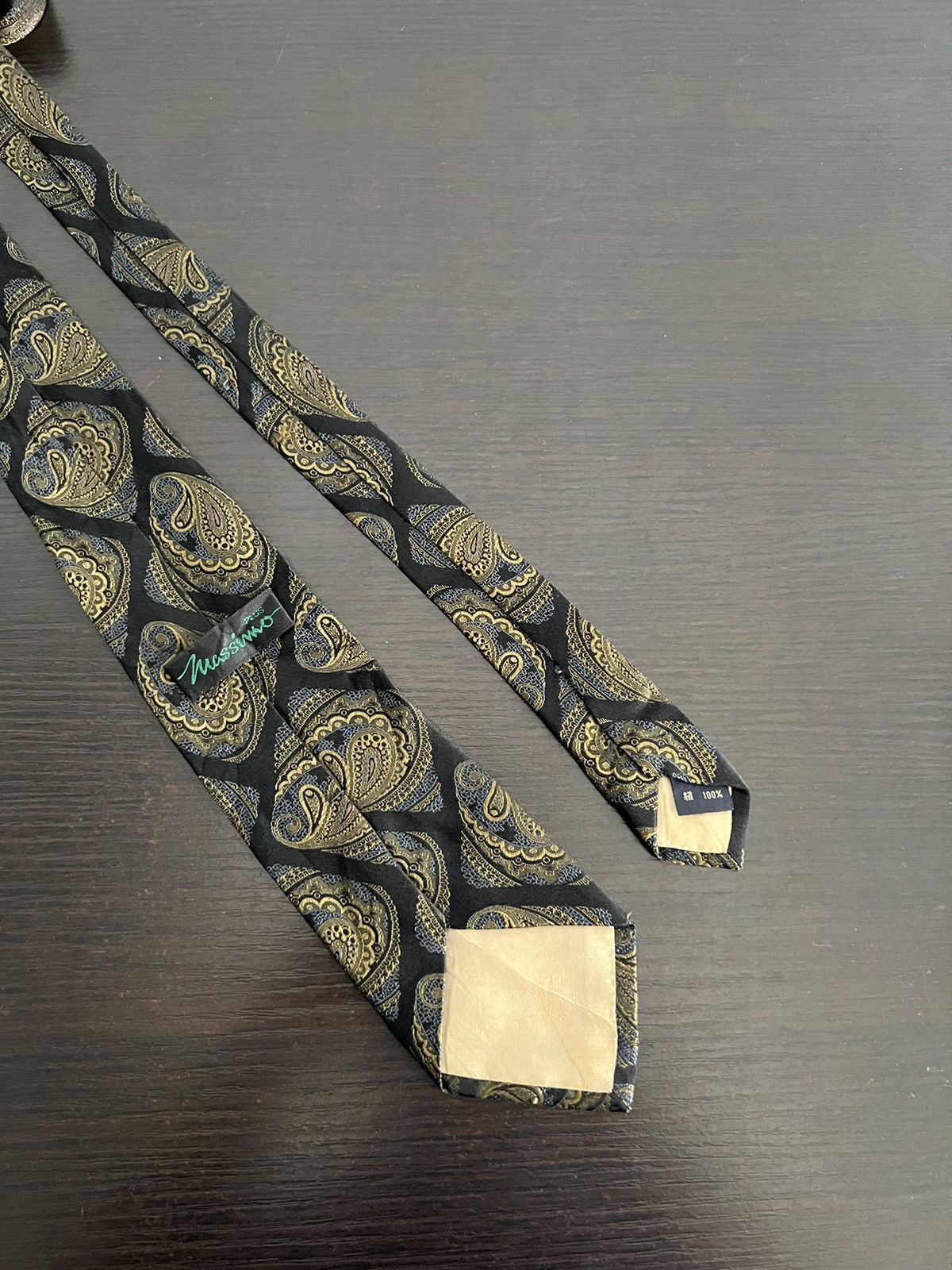 Mossimo Massimo Silk Tie Size ONE SIZE - 4 Thumbnail