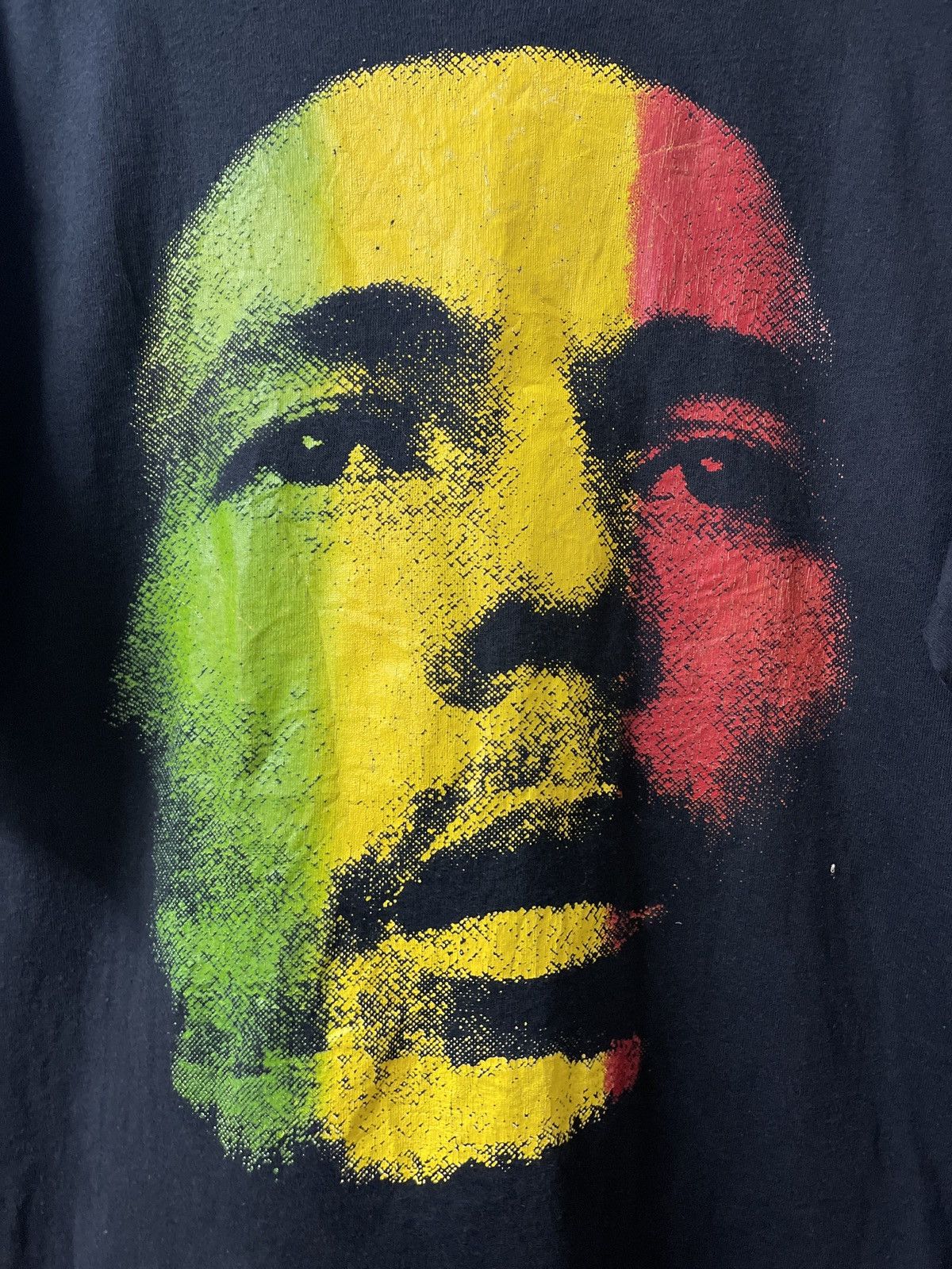 Band Tees × Bob Marley × Vintage 🔥HOT🔥VINTAGE BOB MARLEY “REDEMPTION SONG” 90S TEE VERY RARE Size US L / EU 52-54 / 3 - 2 Thumbnail