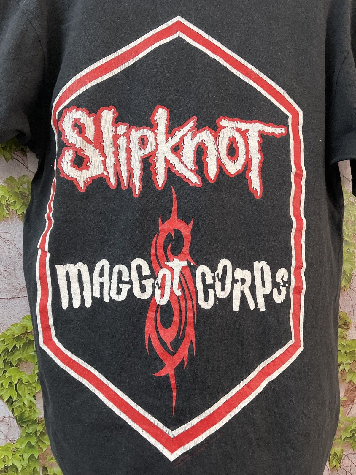 Band Tees × Slipknot × Vintage VINTAGE 00s SLIPKNOT MAGGOT CORPS TEE VERY RARE Size US XL / EU 56 / 4 - 2 Thumbnail