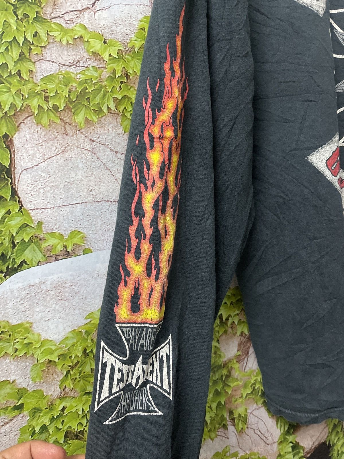 Huf × Thrasher VINTAGE 90s TESTAMENT BAY AREA THRASHERS FLAMERS VERY RARE Size US L / EU 52-54 / 3 - 4 Thumbnail