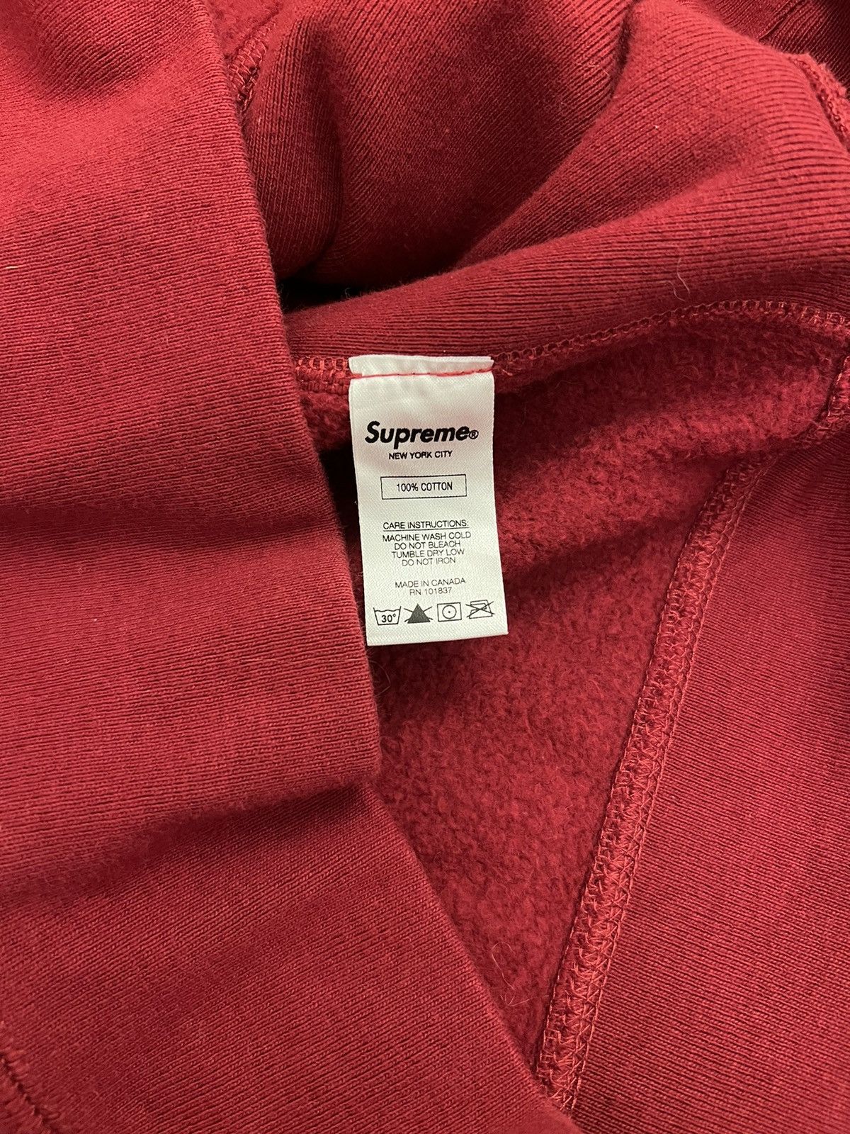 Supreme Supreme SS17 Van Gogh Hoodie Red Size US M / EU 48-50 / 2 - 4 Thumbnail