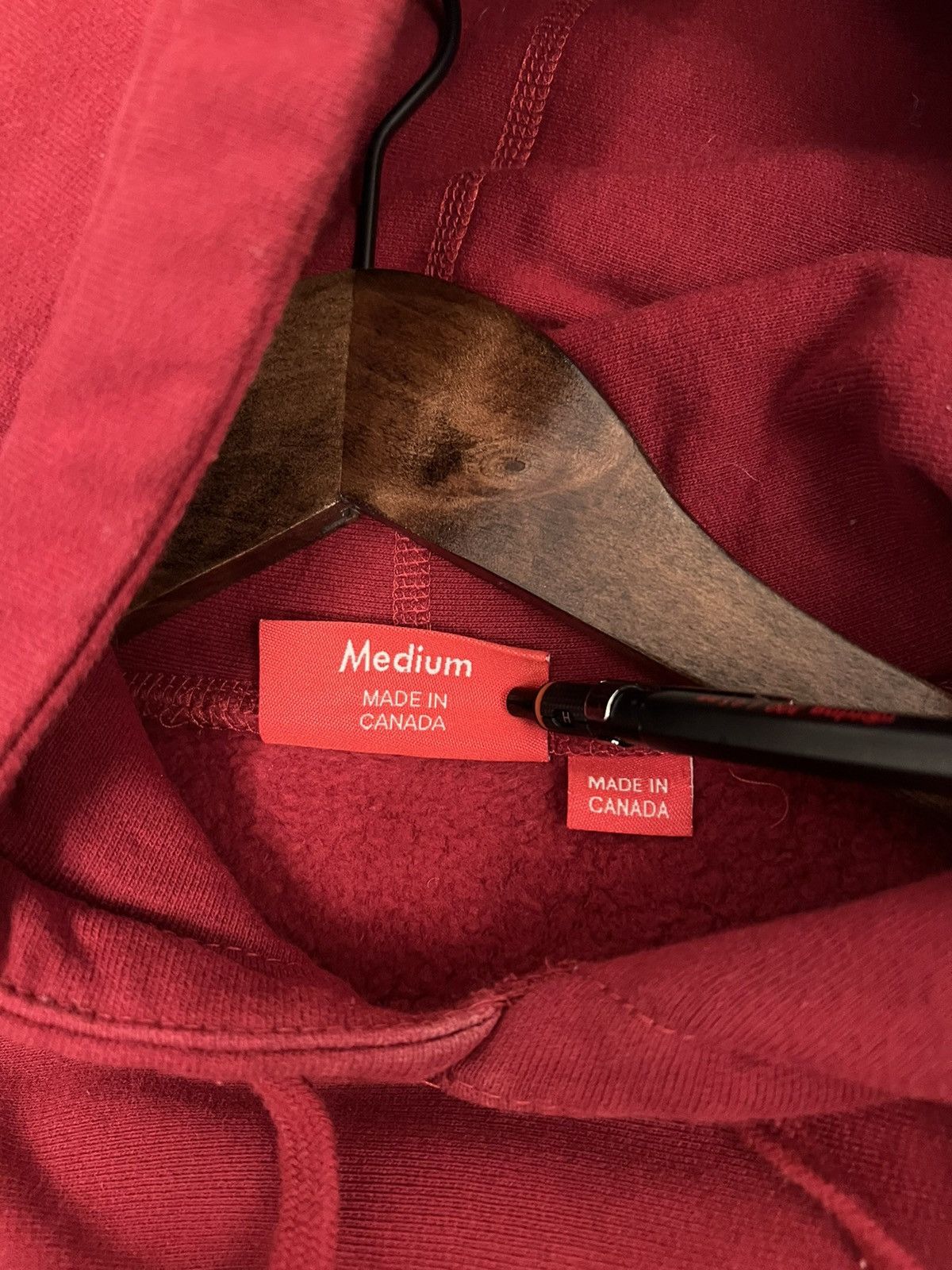 Supreme Supreme SS17 Van Gogh Hoodie Red Size US M / EU 48-50 / 2 - 3 Thumbnail