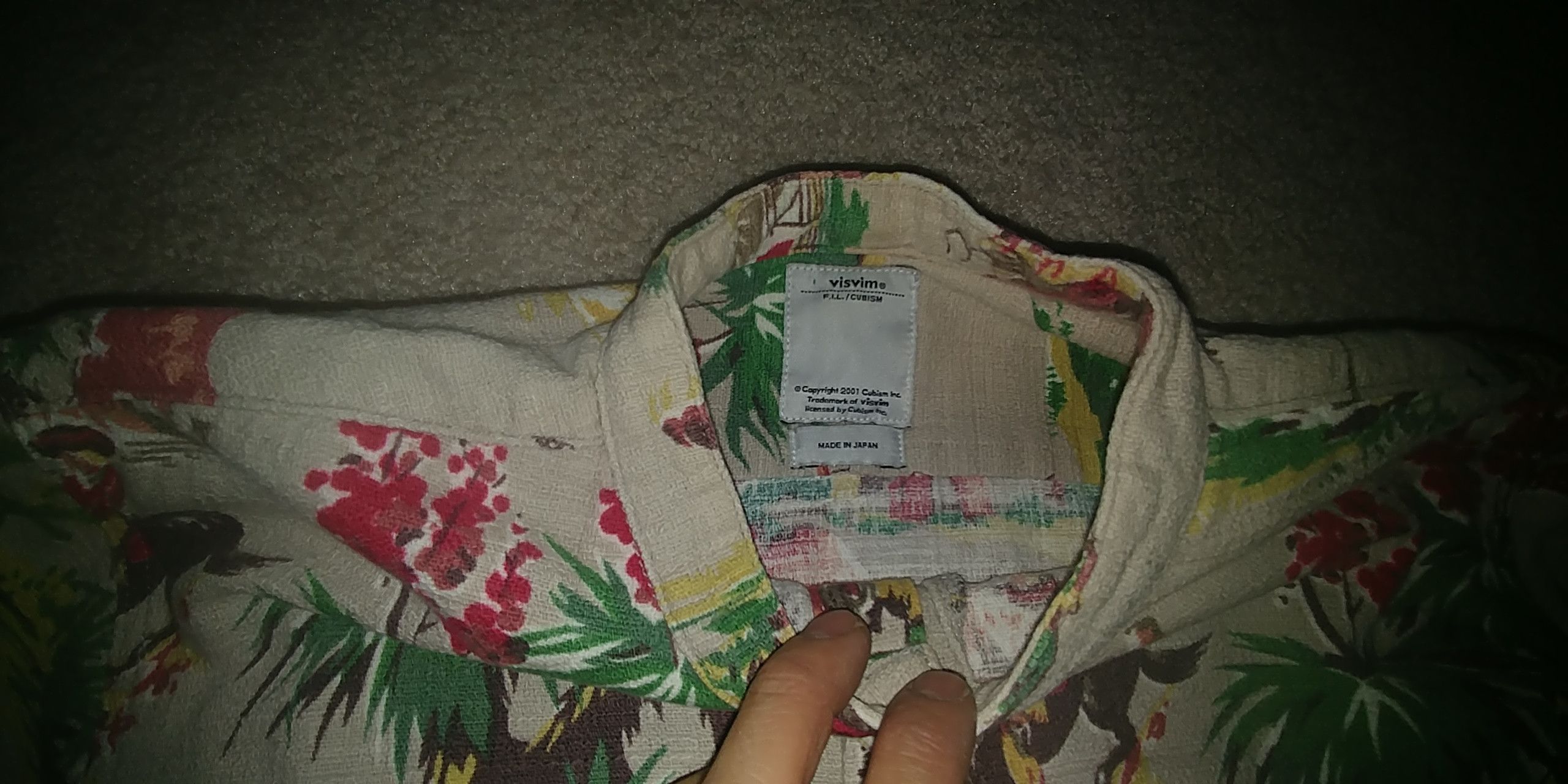 Visvim Longrider Kapa Shirt L/S Grey 1 S 2014 UWOT Size US S / EU 44-46 / 1 - 2 Thumbnail