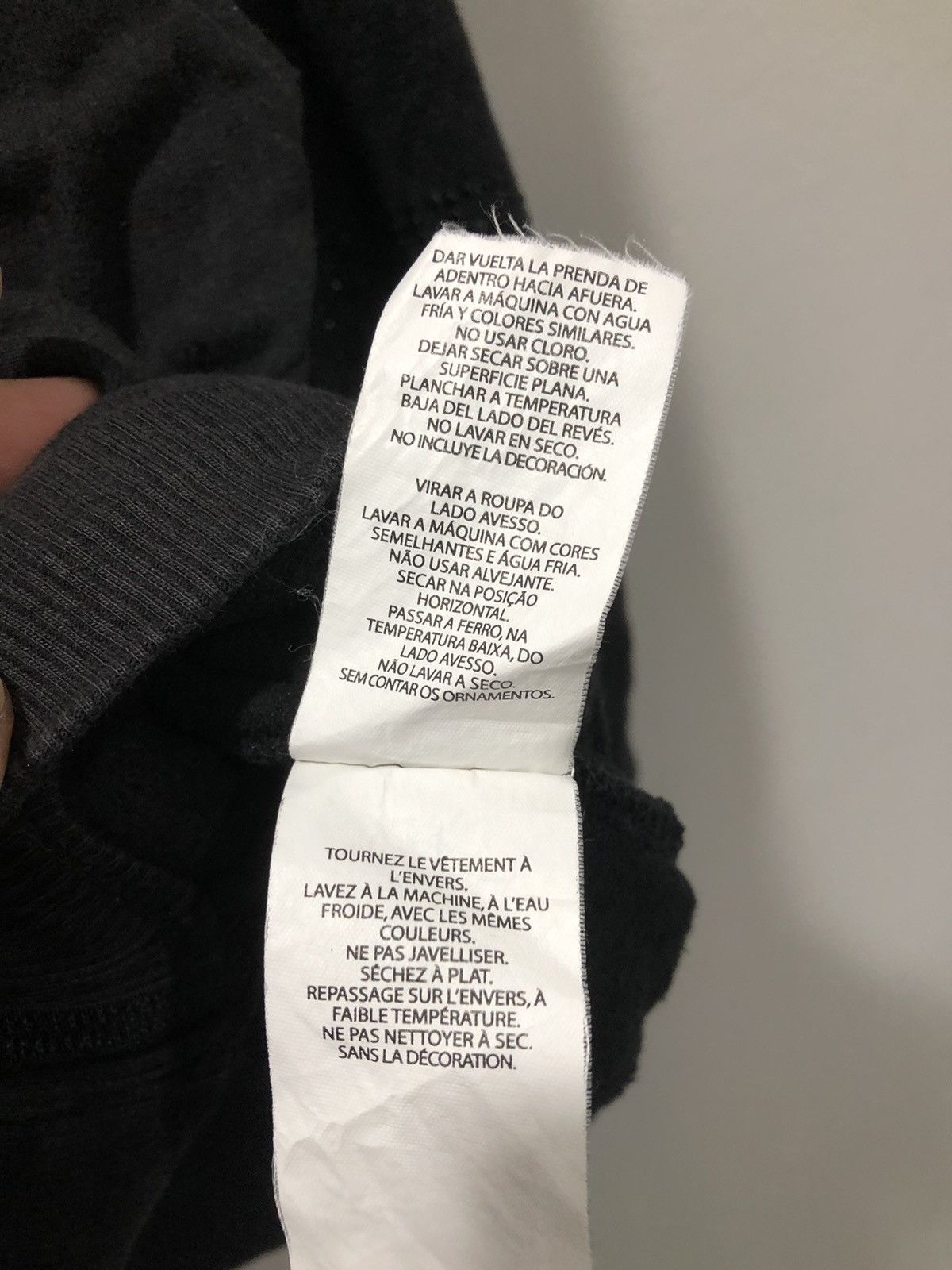 Armani Exchange Armani Exchange Baggy Black Hoodie Size US S / EU 44-46 / 1 - 15 Thumbnail